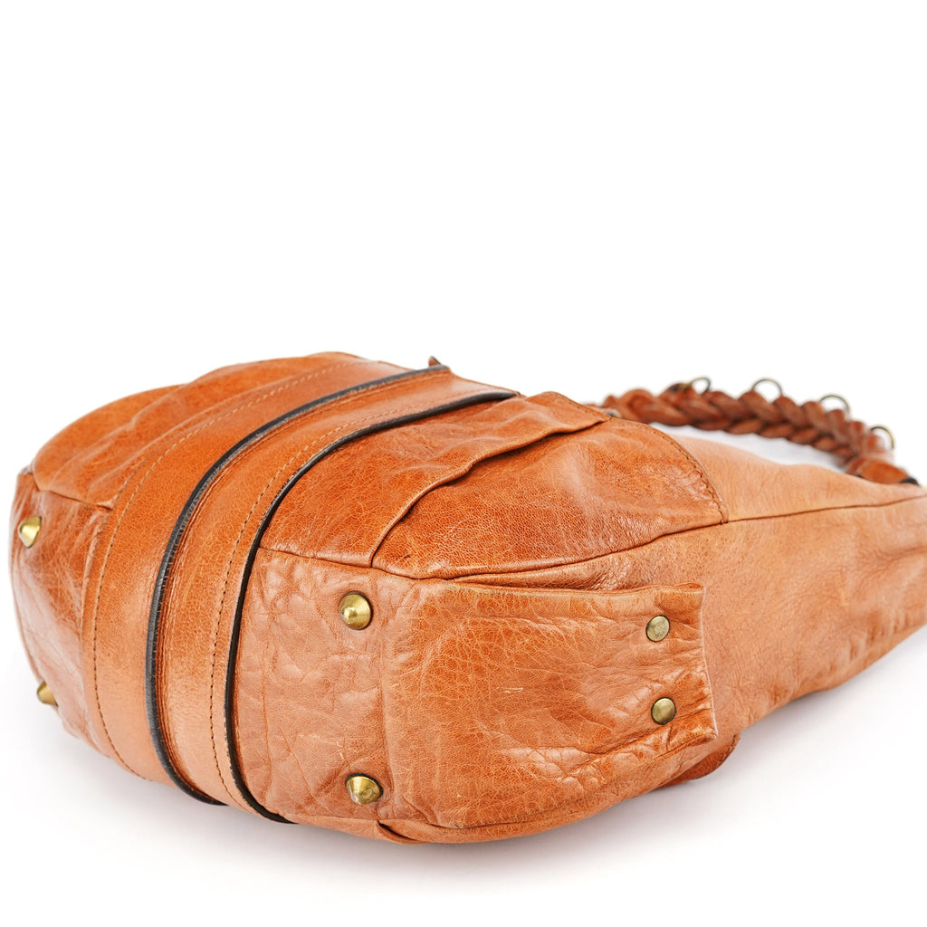 Brown Leather Heloise 2-Way Bag