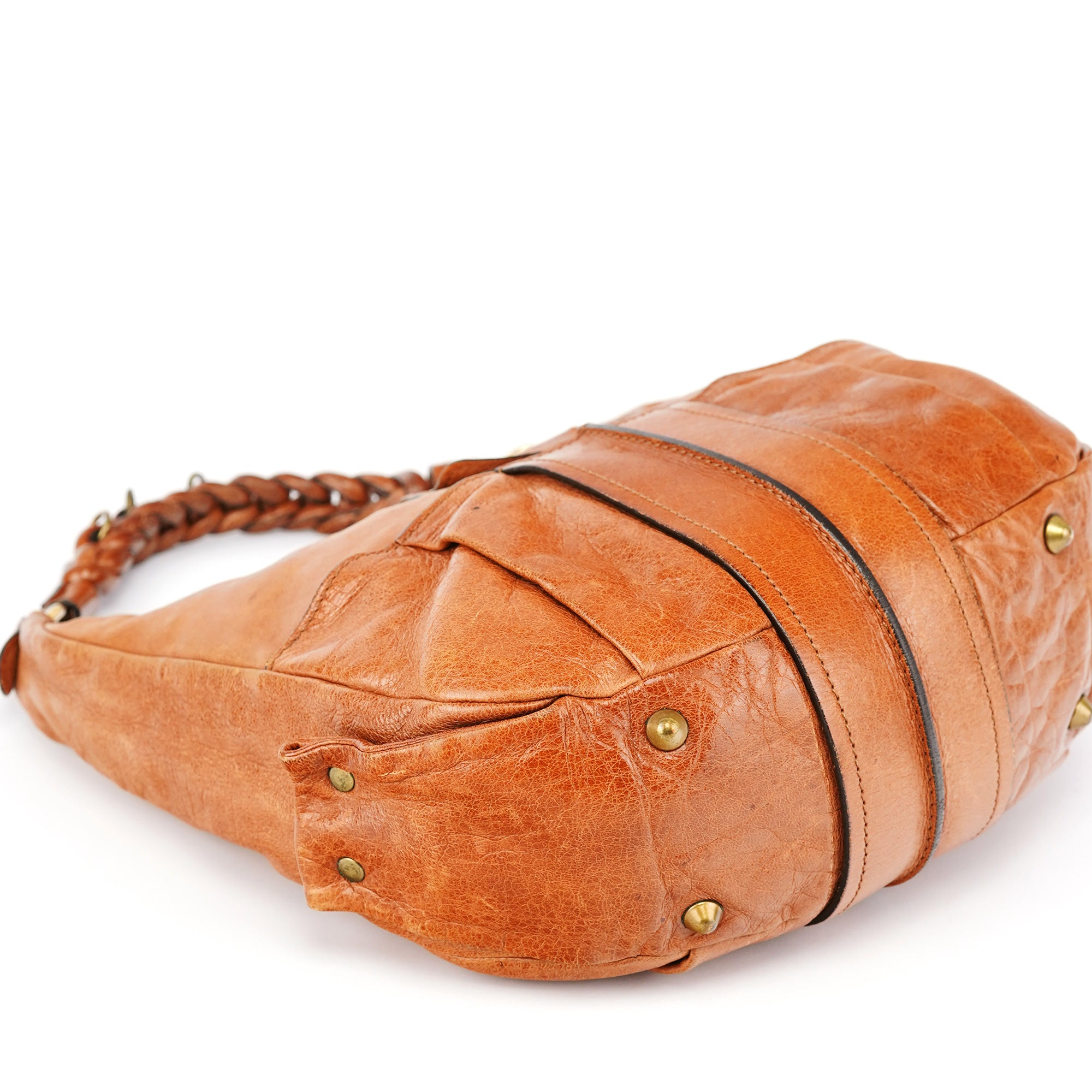 Brown Leather Heloise 2-Way Bag