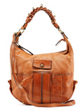 Brown Leather Heloise 2-Way Bag