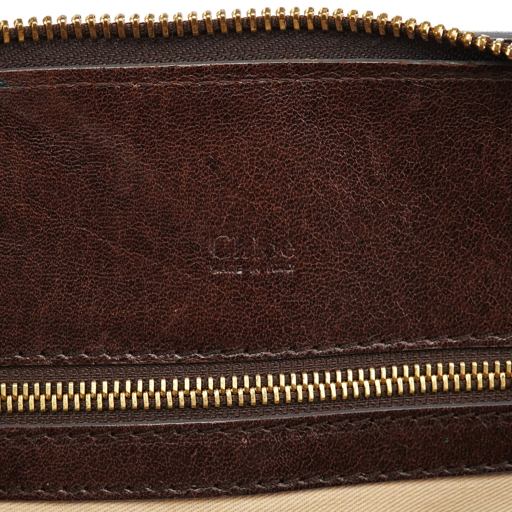 Brown Leather Heloise 2-Way Bag