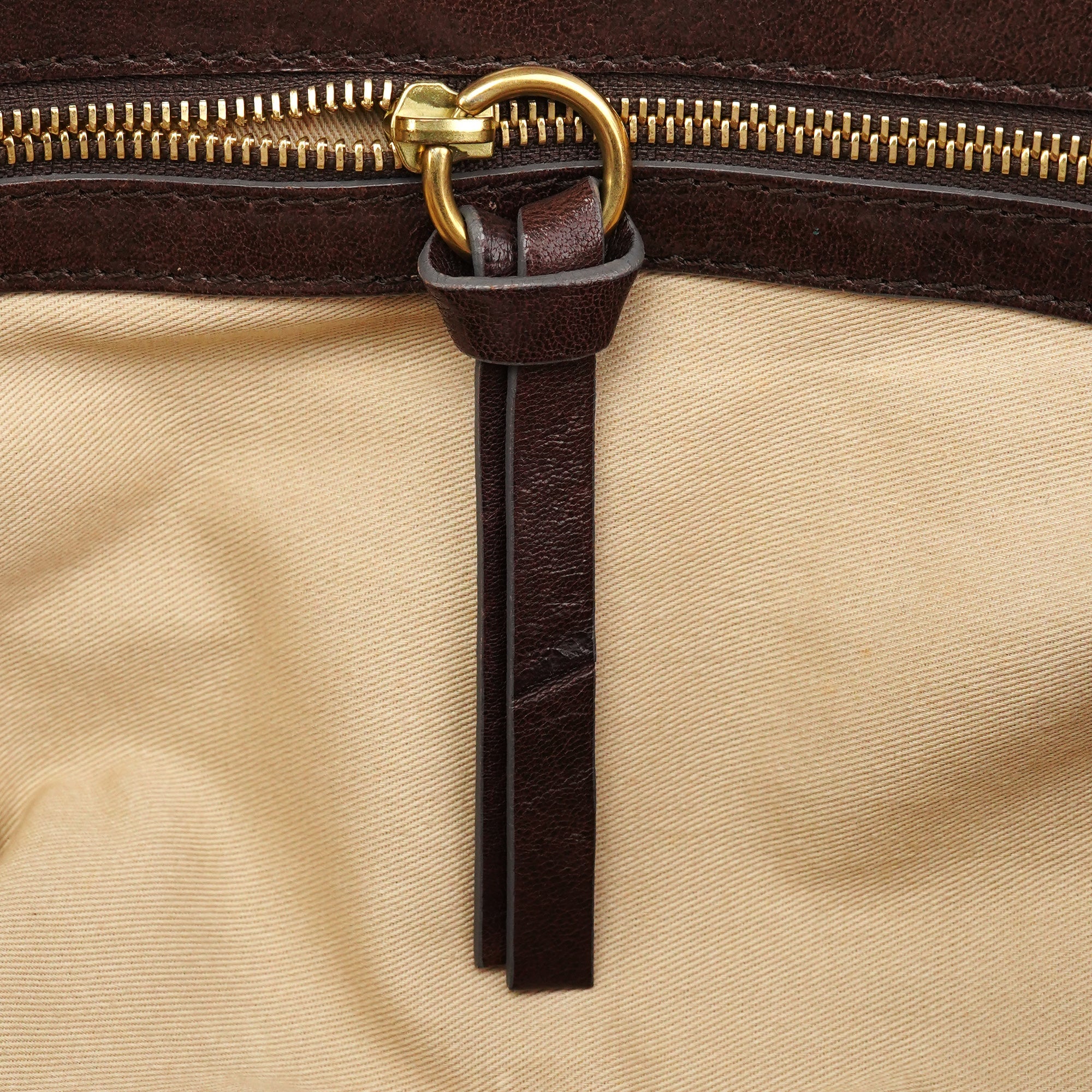 Brown Leather Heloise 2-Way Bag