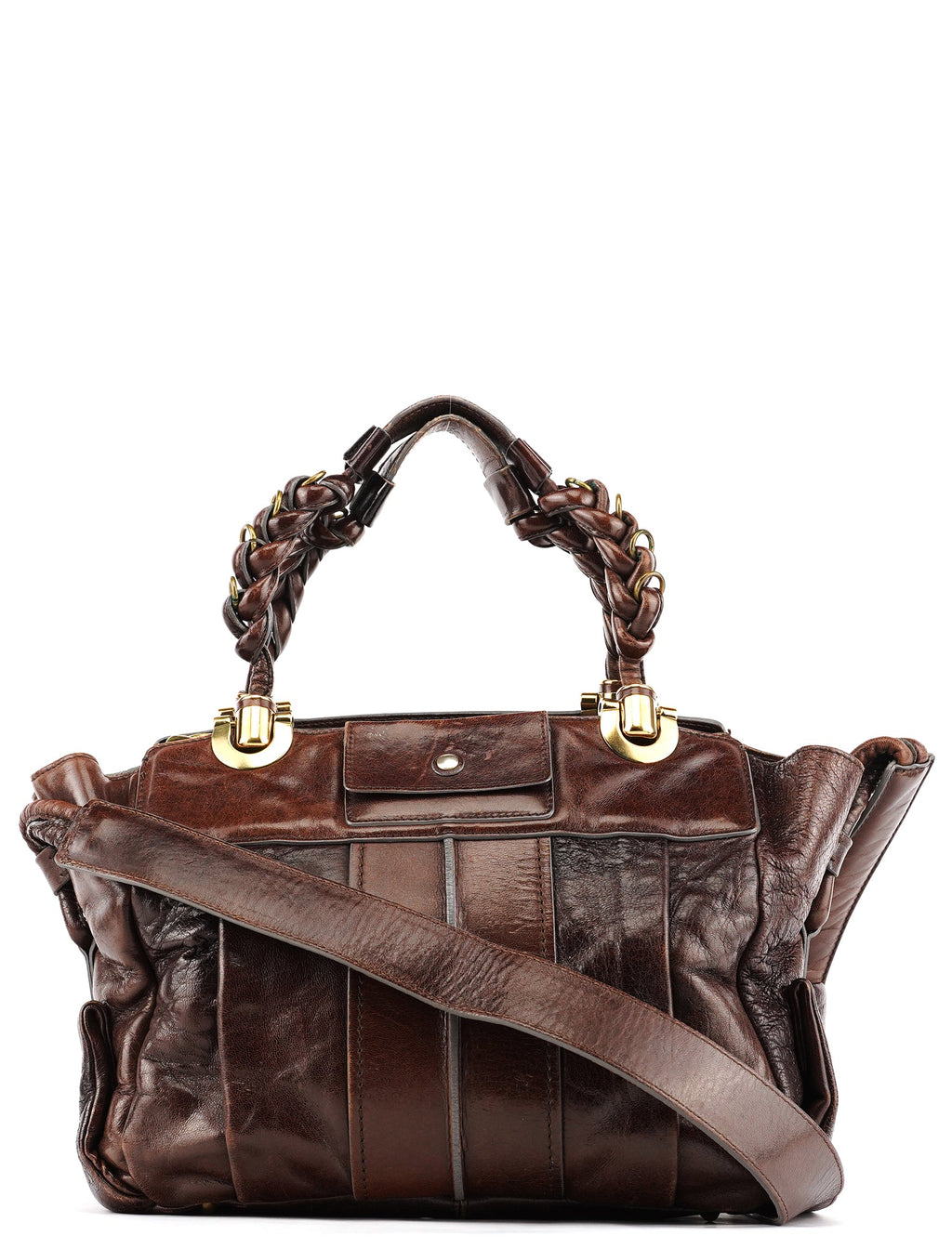 Brown Leather Heloise 2-Way Bag