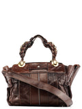 Brown Leather Heloise 2-Way Bag