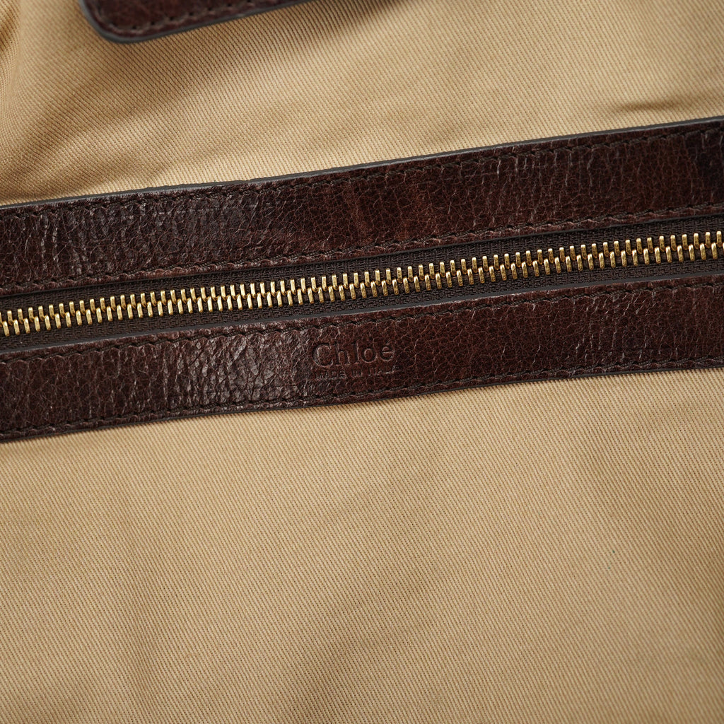 Brown Leather Héloise Tote