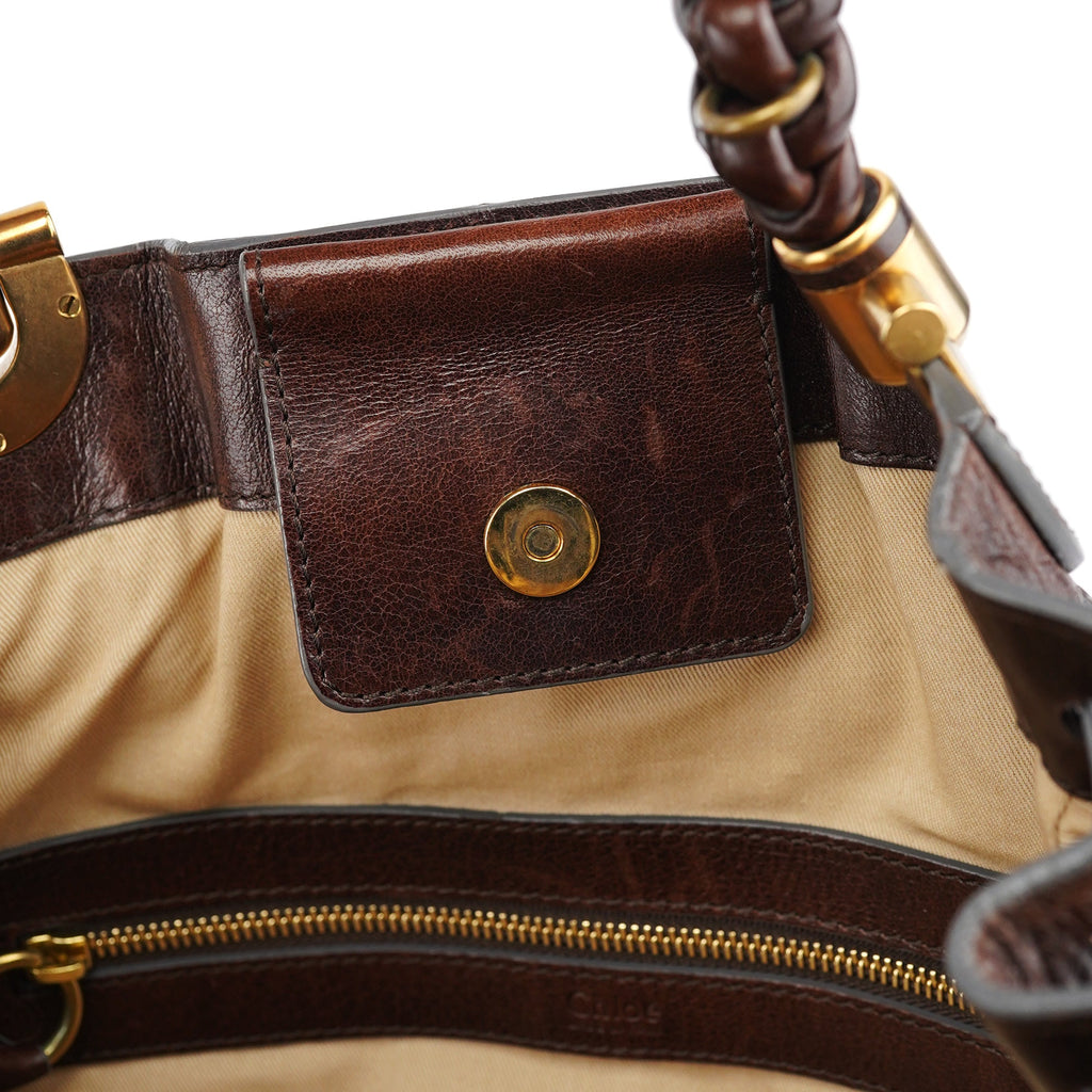Brown Leather Héloise Tote