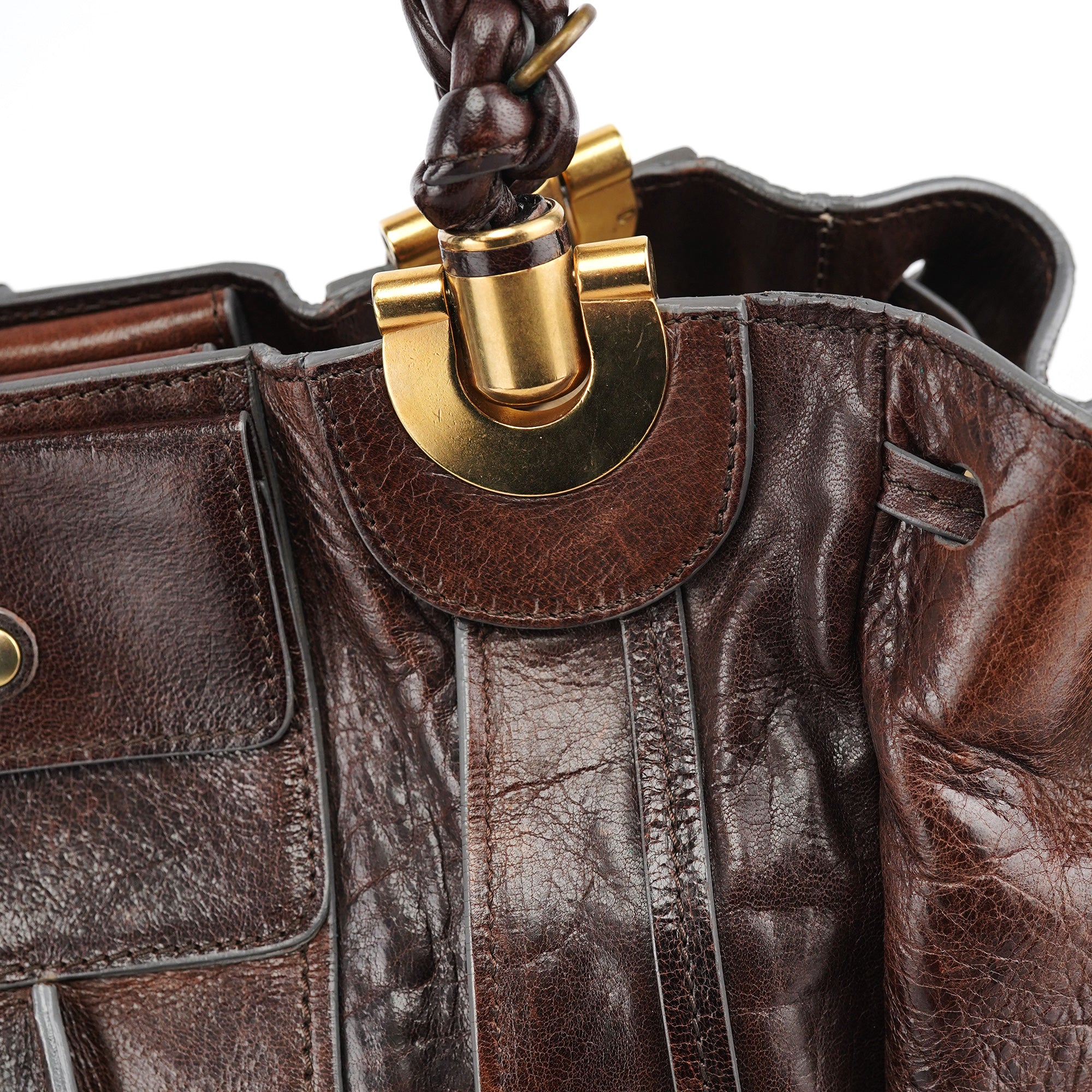 Brown Leather Héloise Tote
