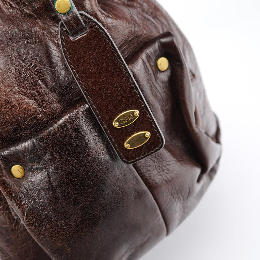 Brown Leather Héloise Tote