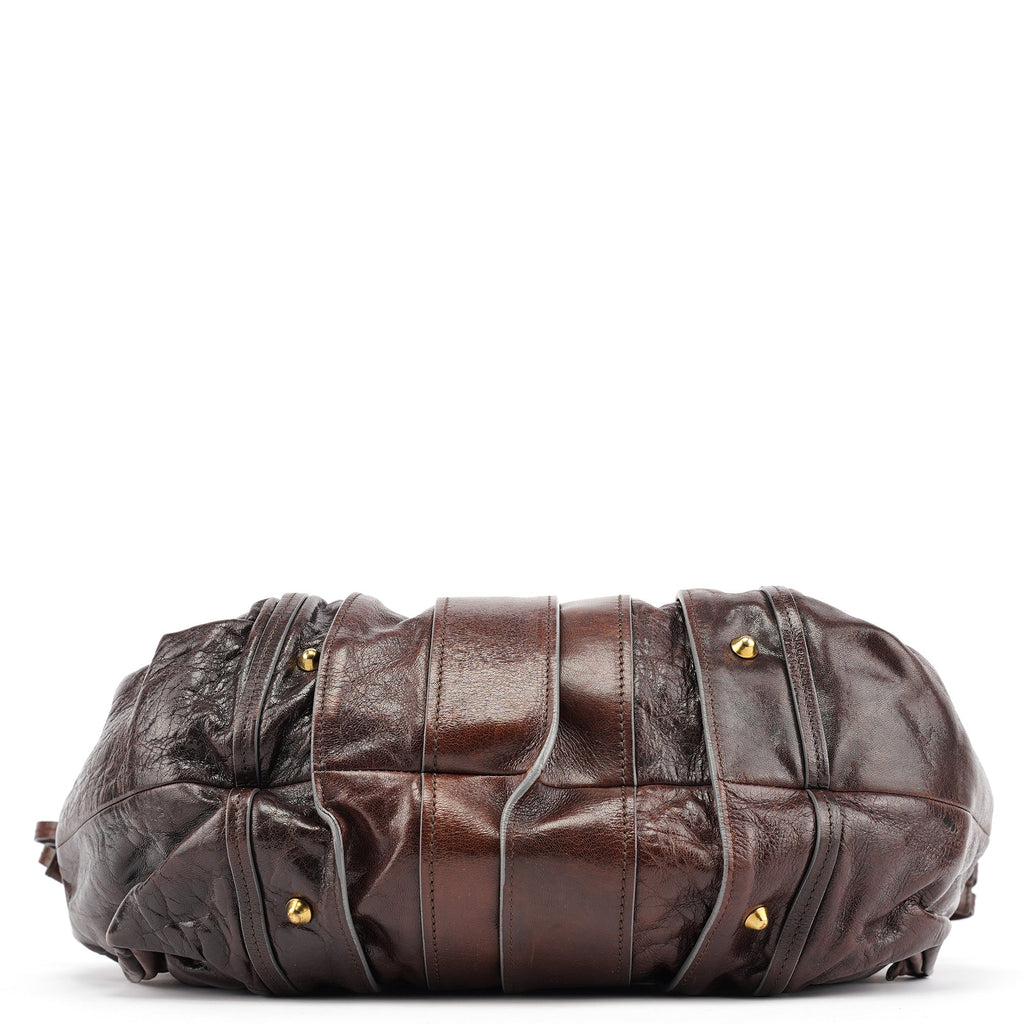 Brown Leather Héloise Tote