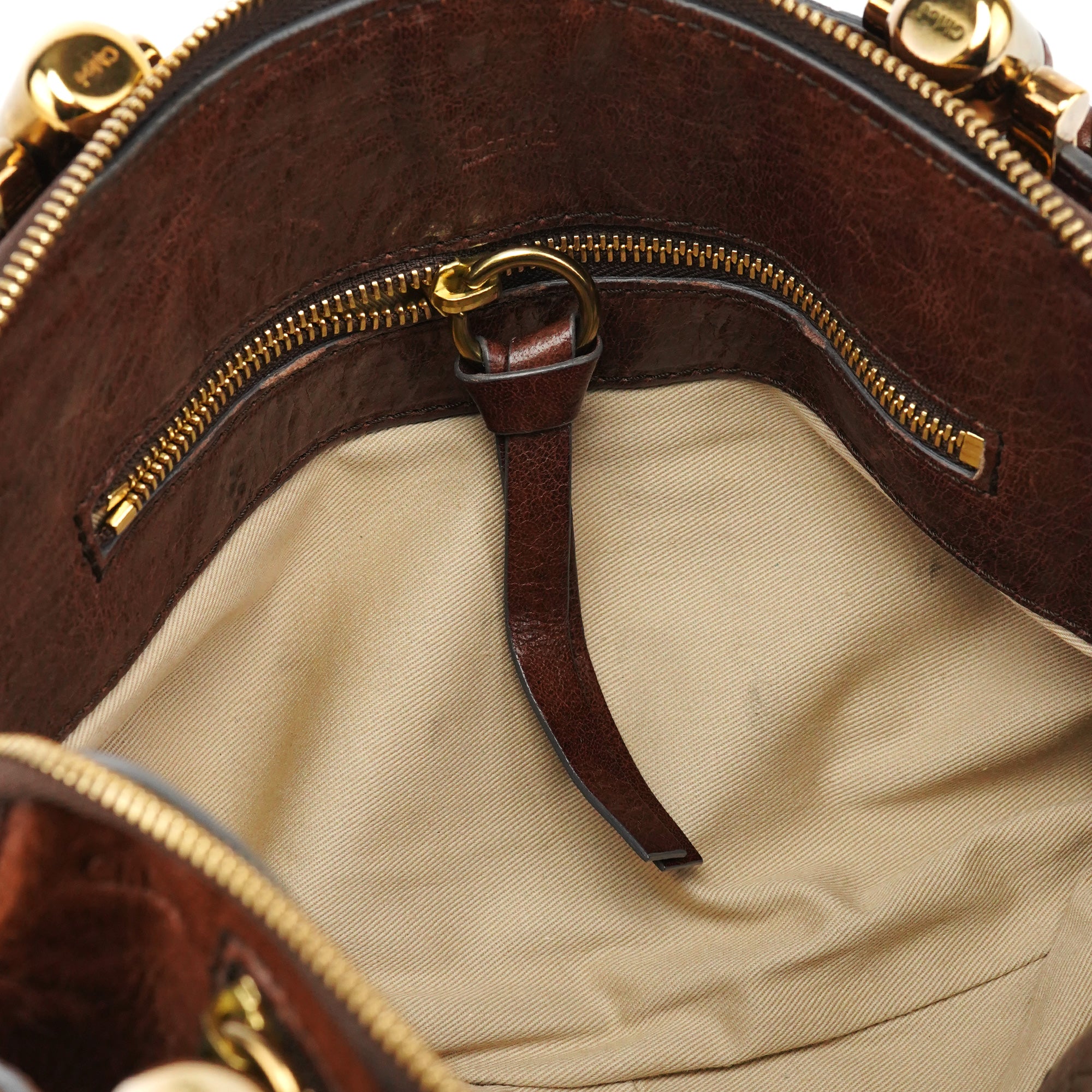 Brown Leather Heloise Tote Bag