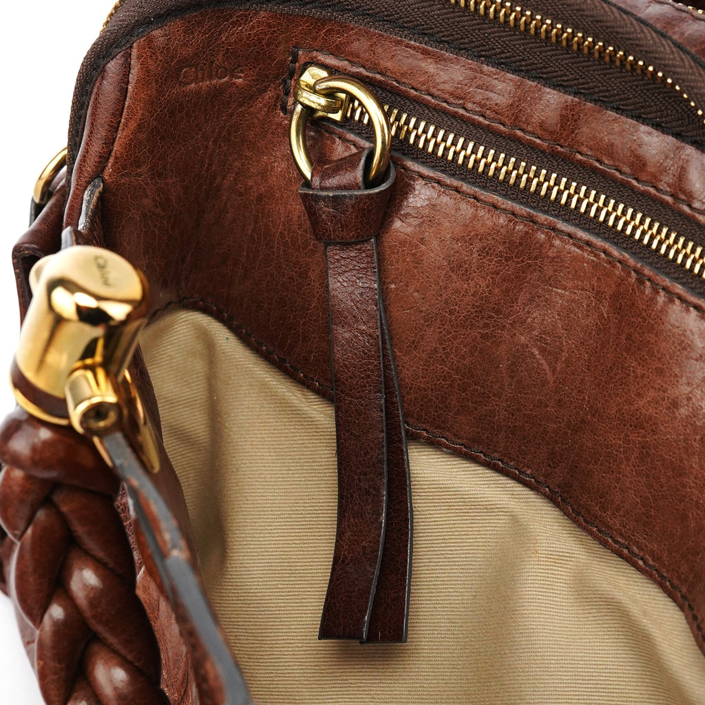 Brown Leather Heloise Tote Bag