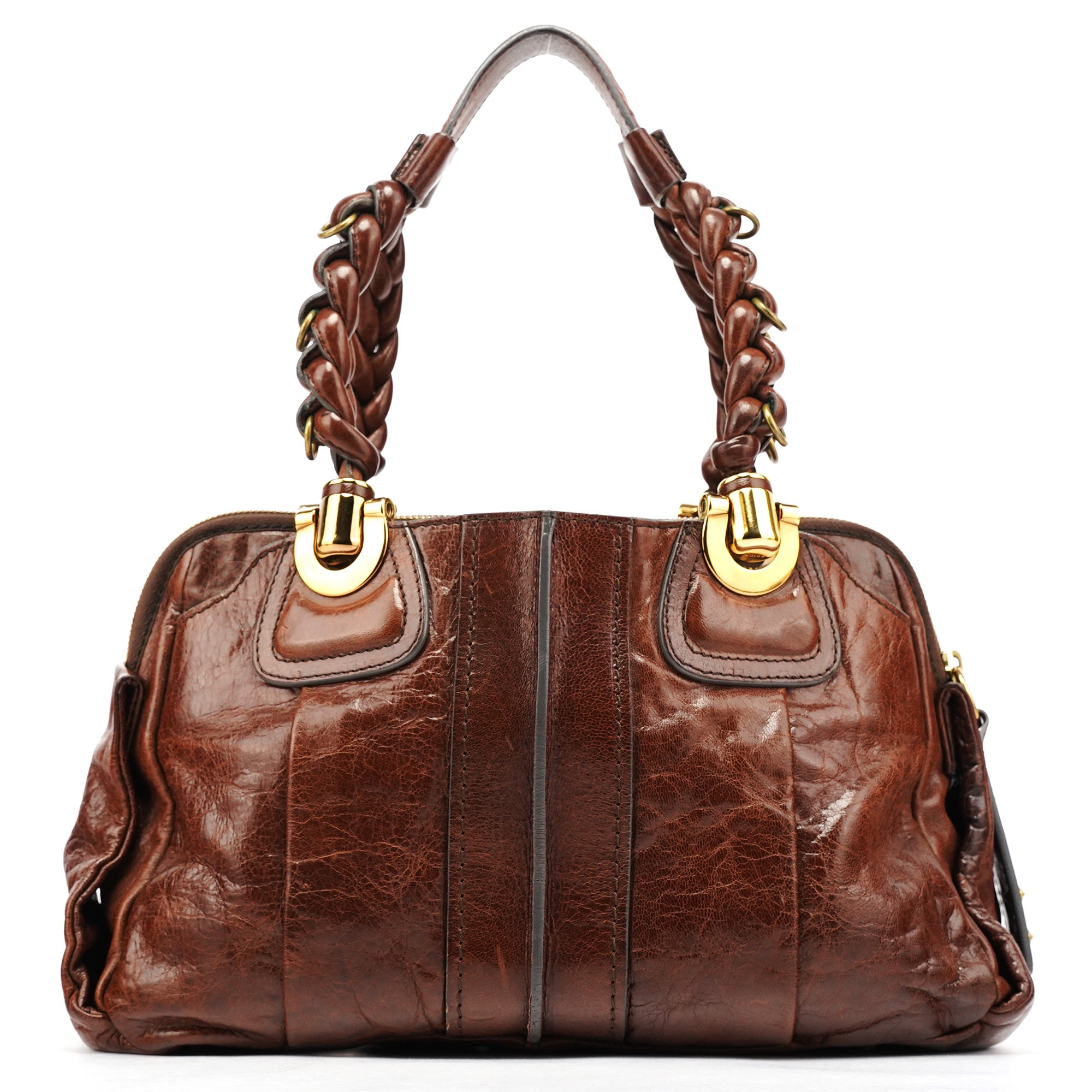 Brown Leather Heloise Tote Bag