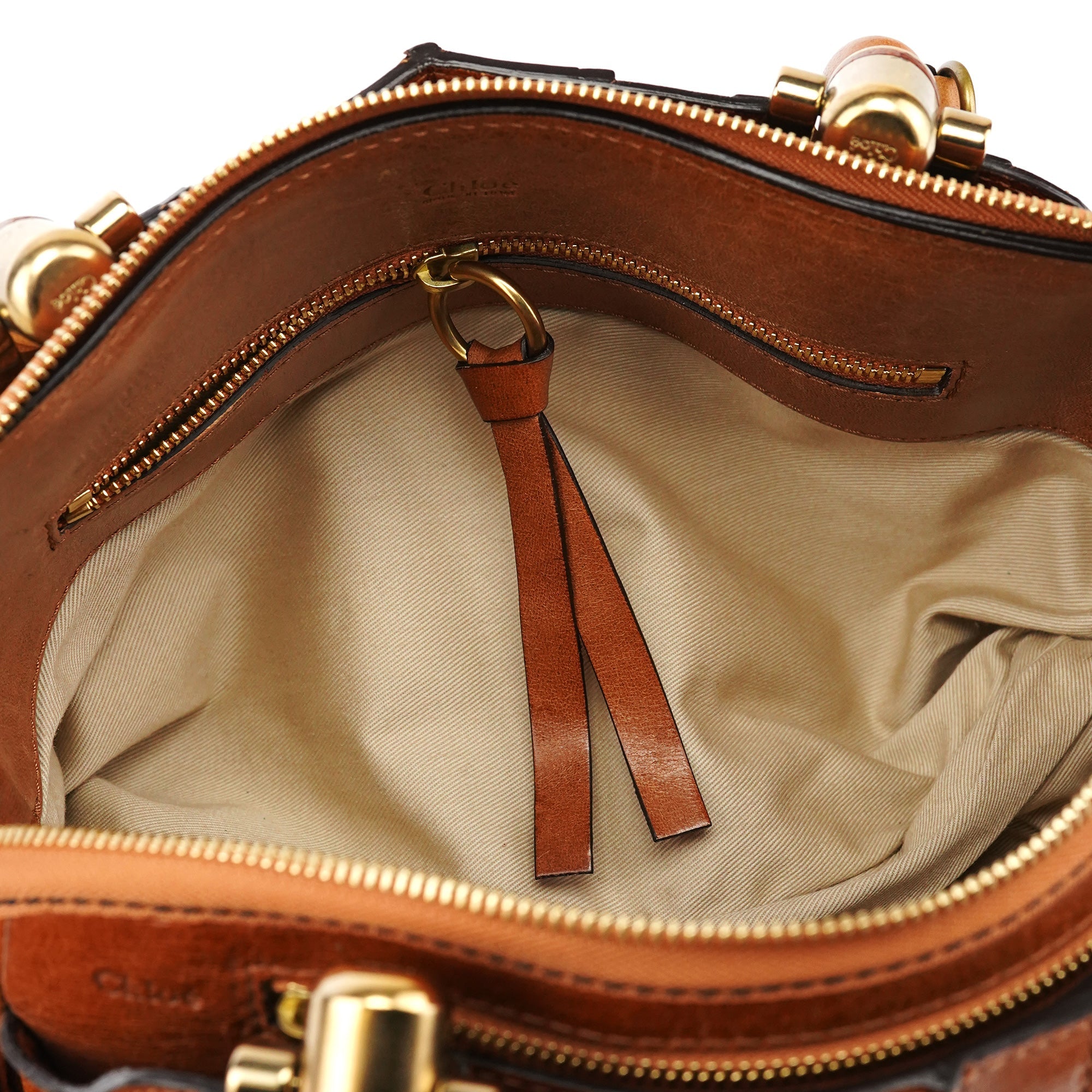 Brown Leather Heloise Tote Bag