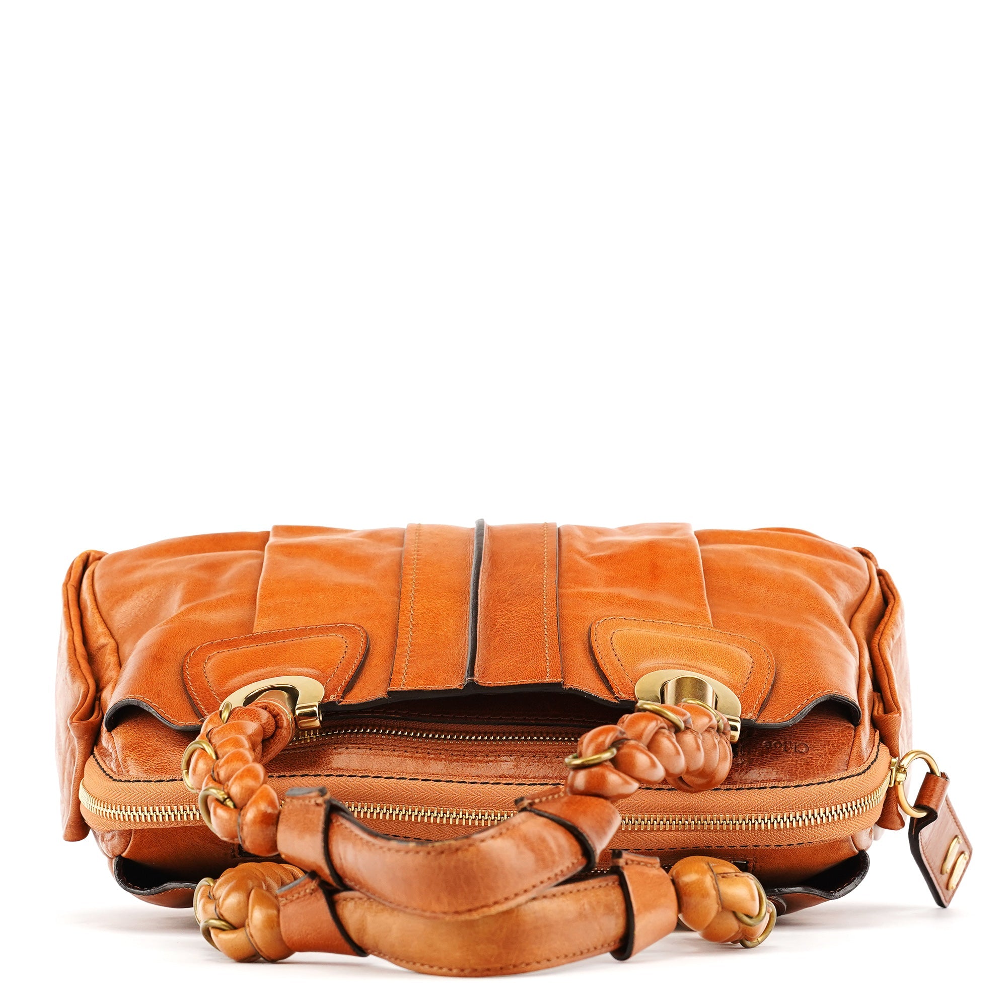 Brown Leather Heloise Tote Bag
