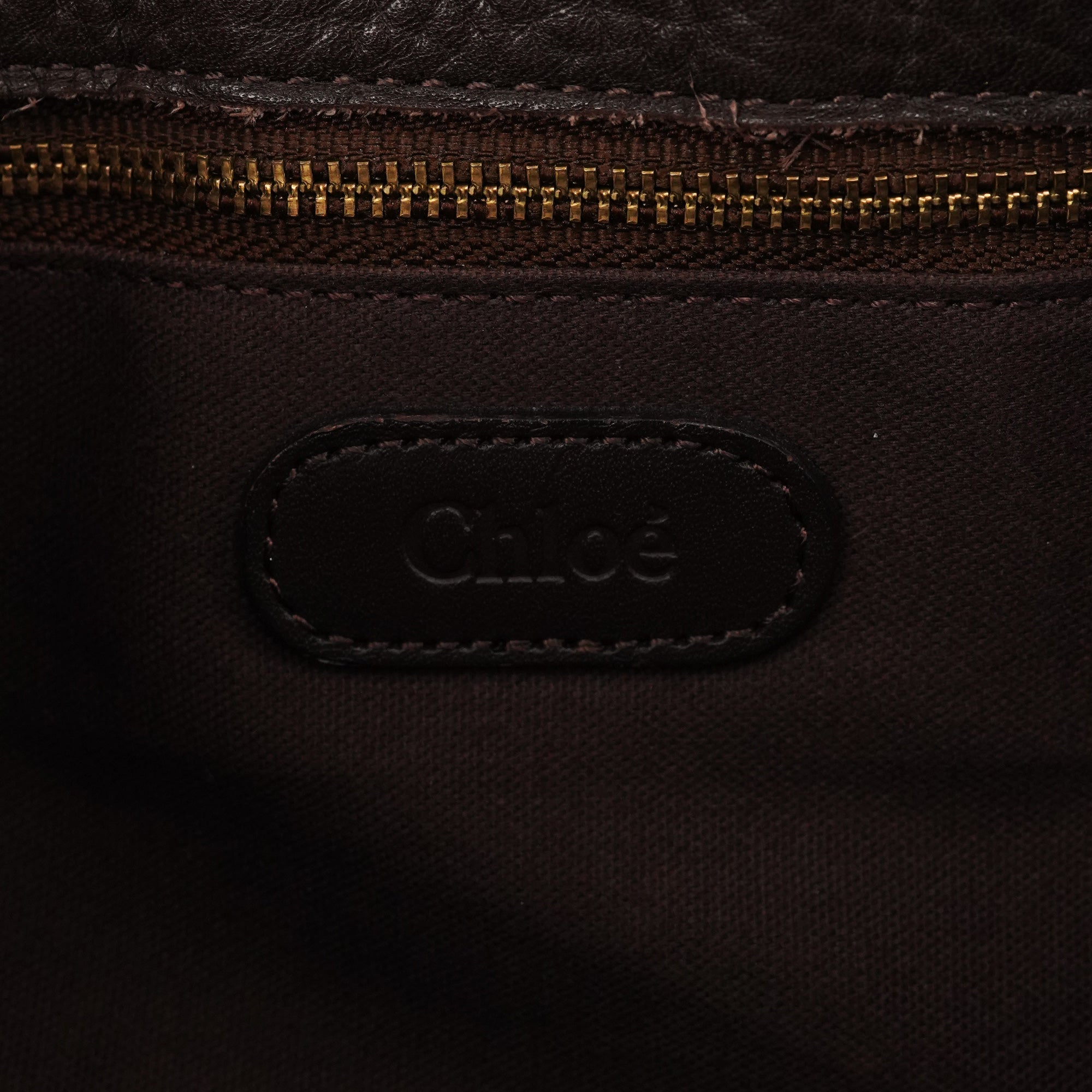 Brown Leather Hobo Shoulder Bag