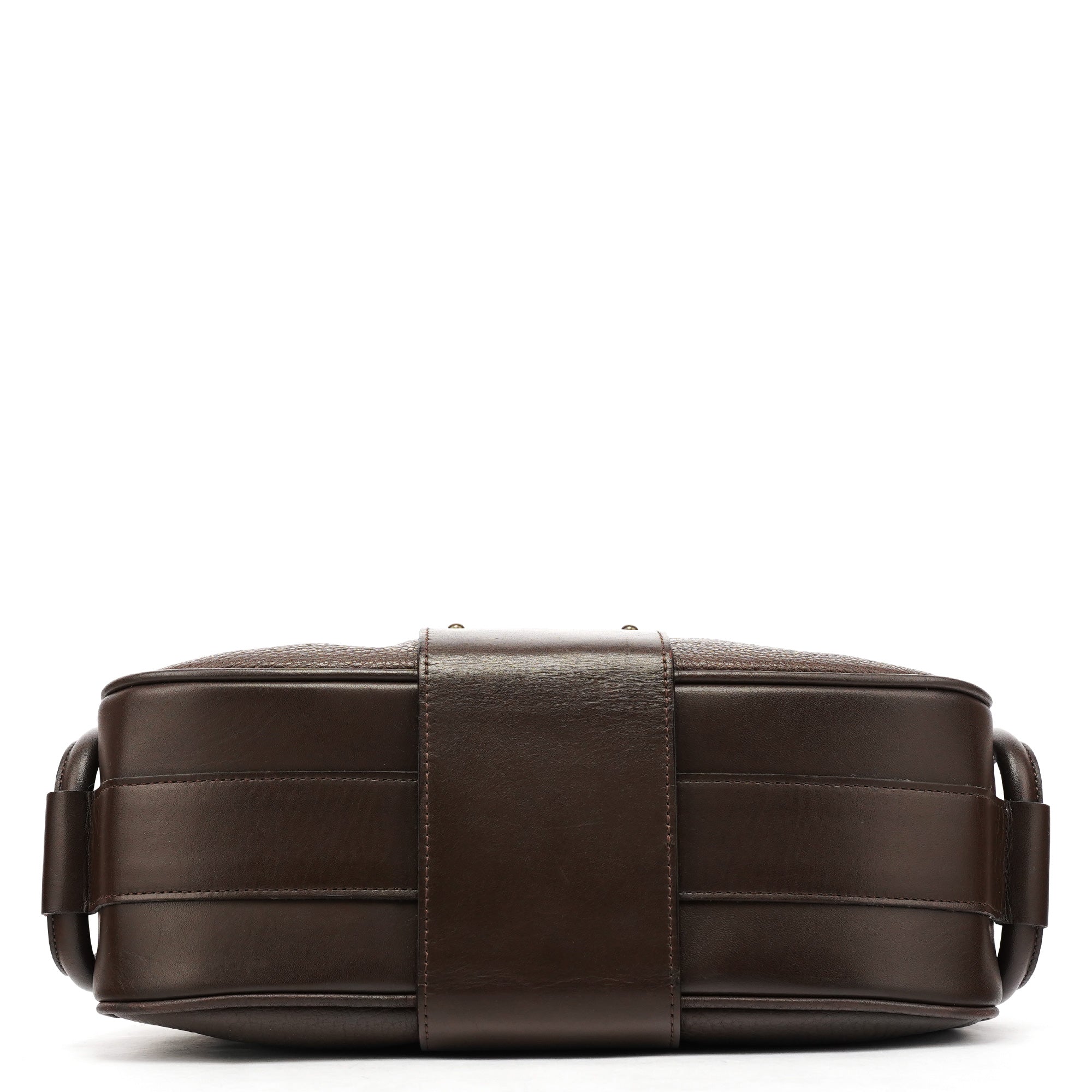 Brown Leather Hobo Shoulder Bag