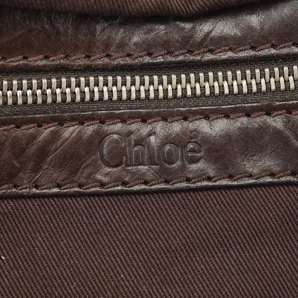 Brown Leather Kerala Tote Bag