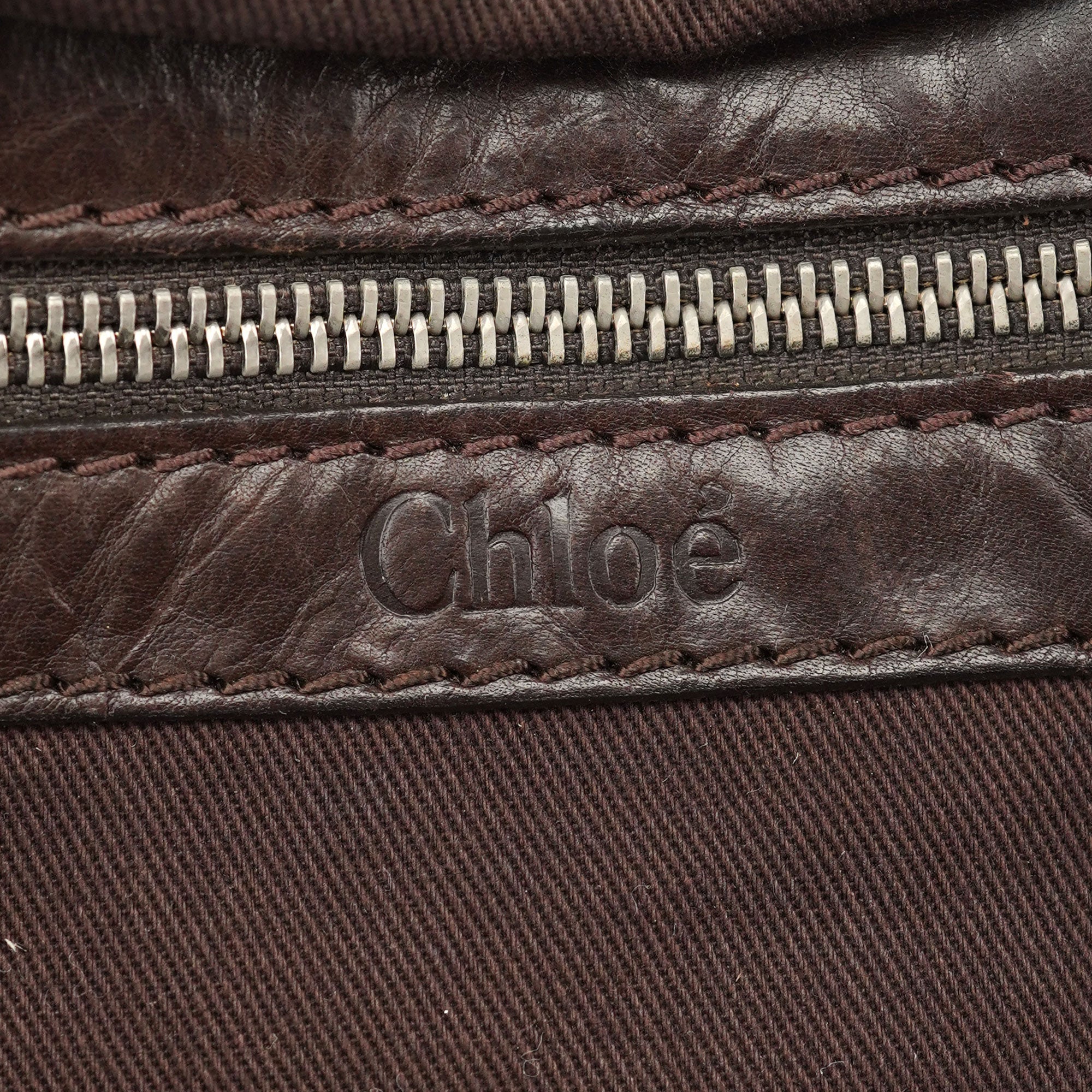 Brown Leather Kerala Tote Bag