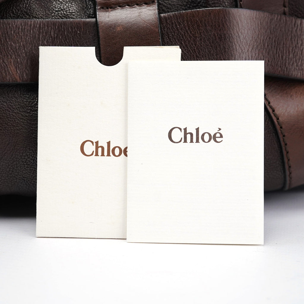 Brown Leather Kerala Tote Bag
