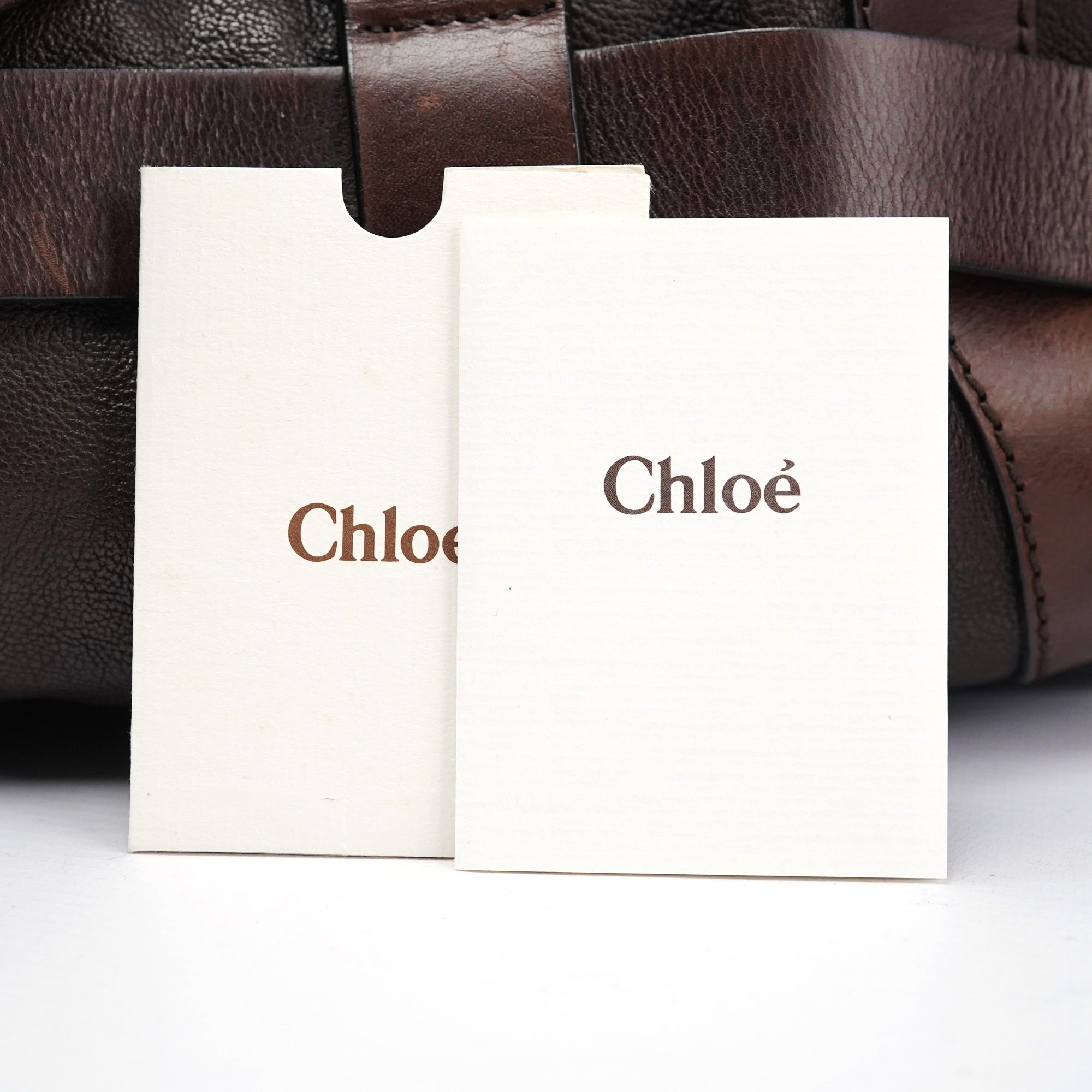 Brown Leather Kerala Tote Bag