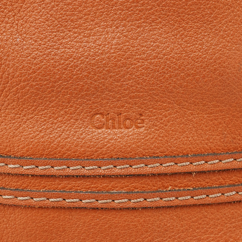 Brown Leather Marcie 2-Way Bag