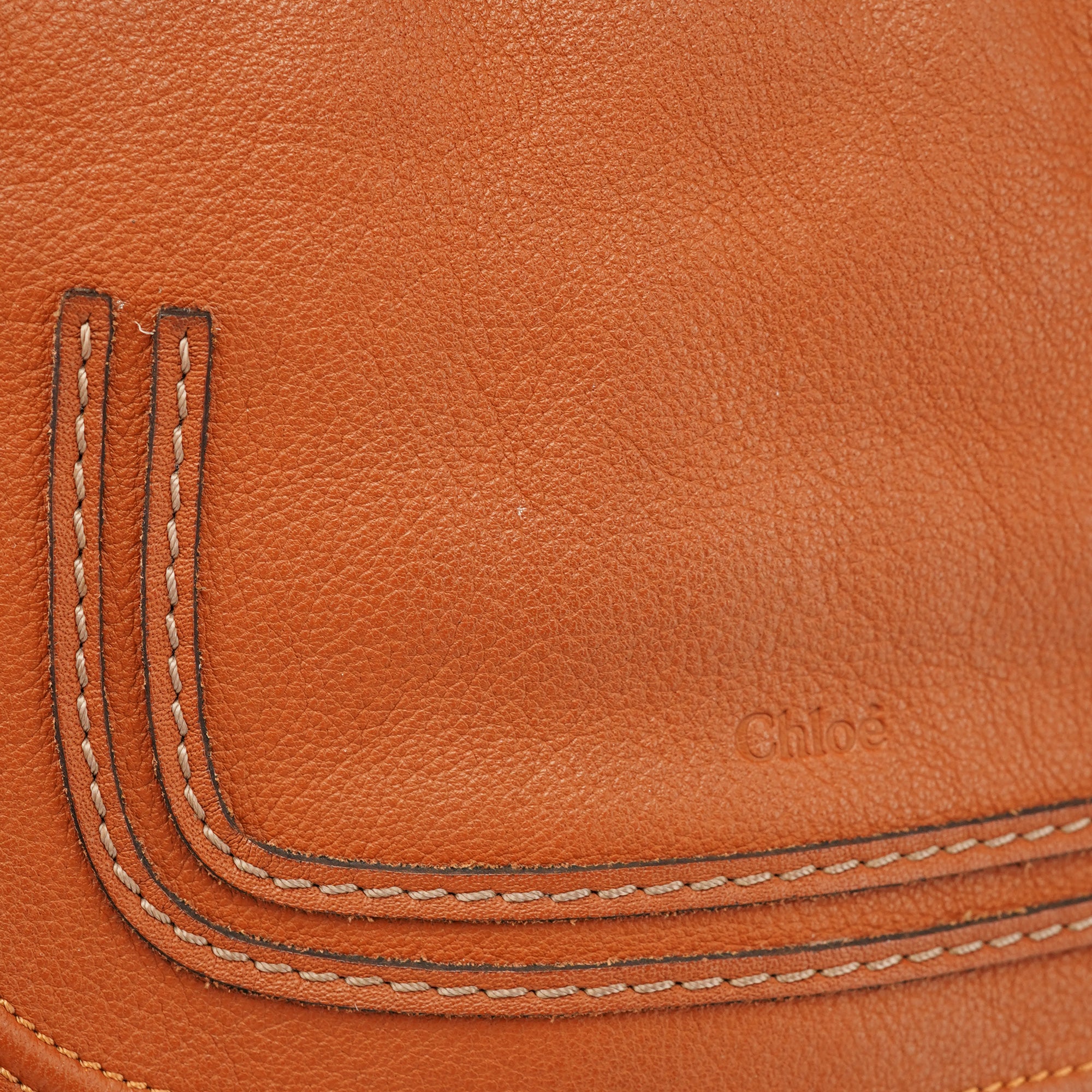 Brown Leather Marcie 2-Way Bag