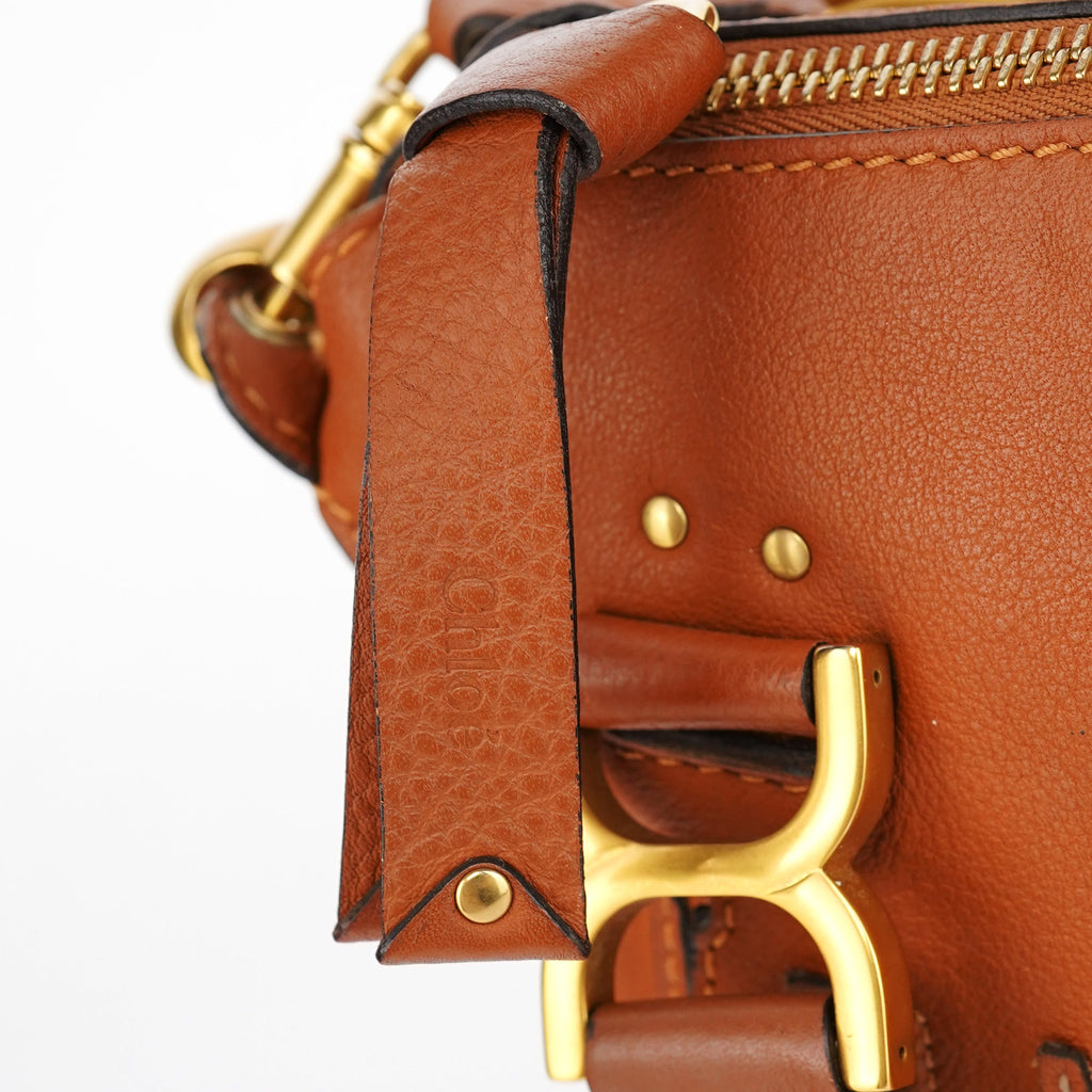 Brown Leather Marcie 2-Way Bag