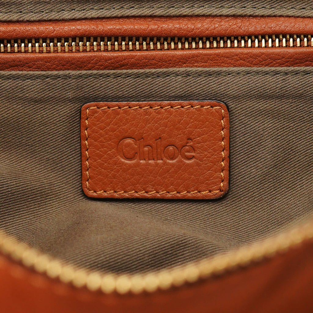 Brown Leather Marcie 2-Way Bag