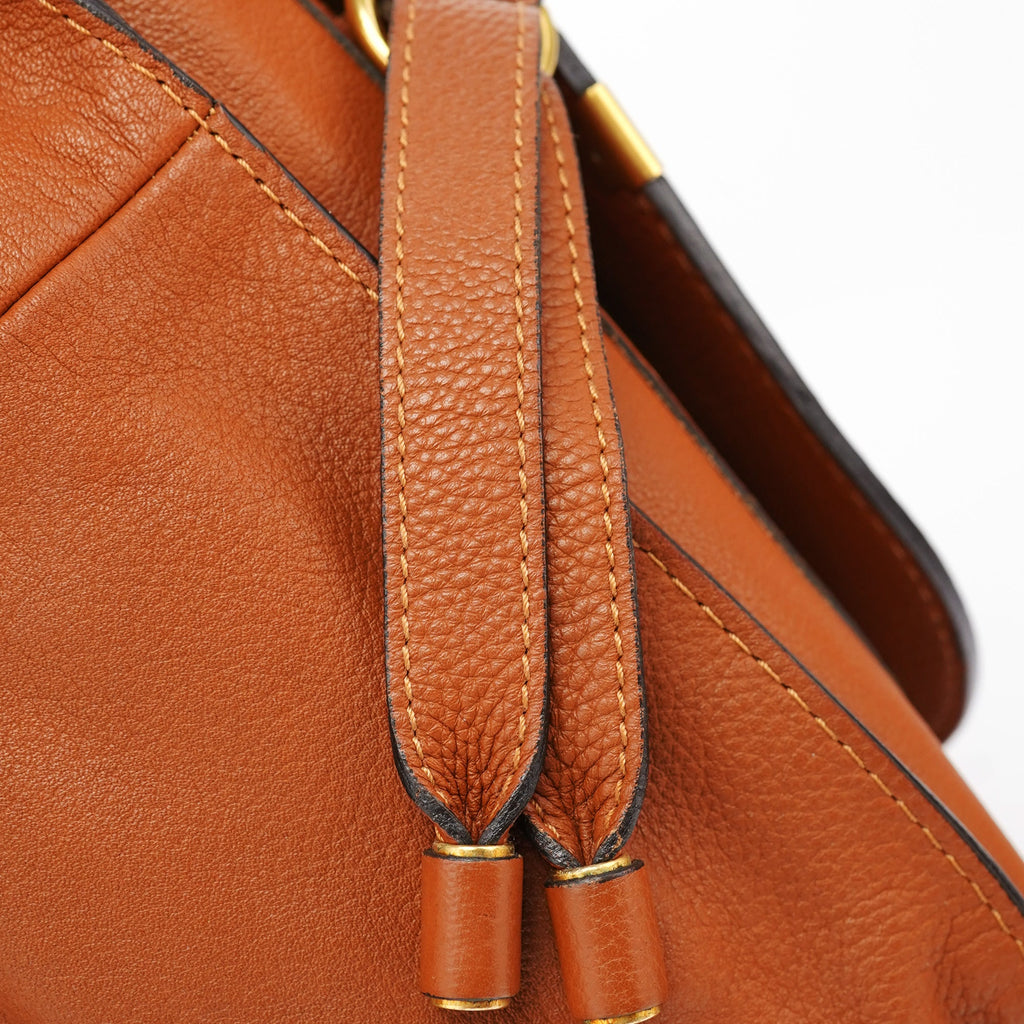Brown Leather Marcie 2-Way Bag