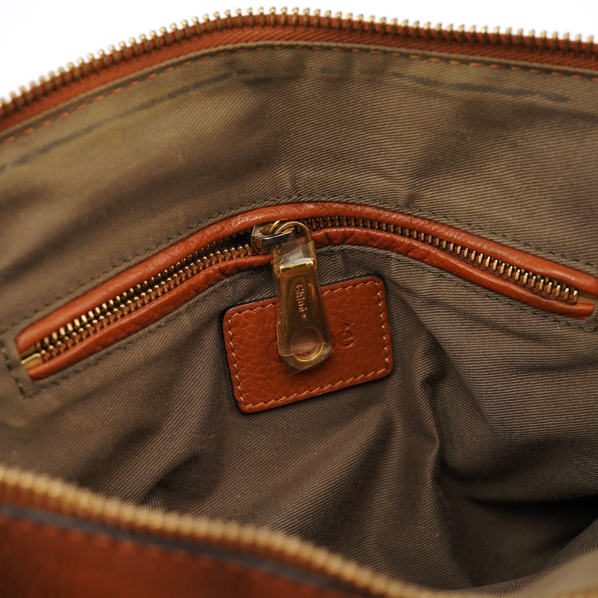 Brown Leather Marcie 2-Way Bag