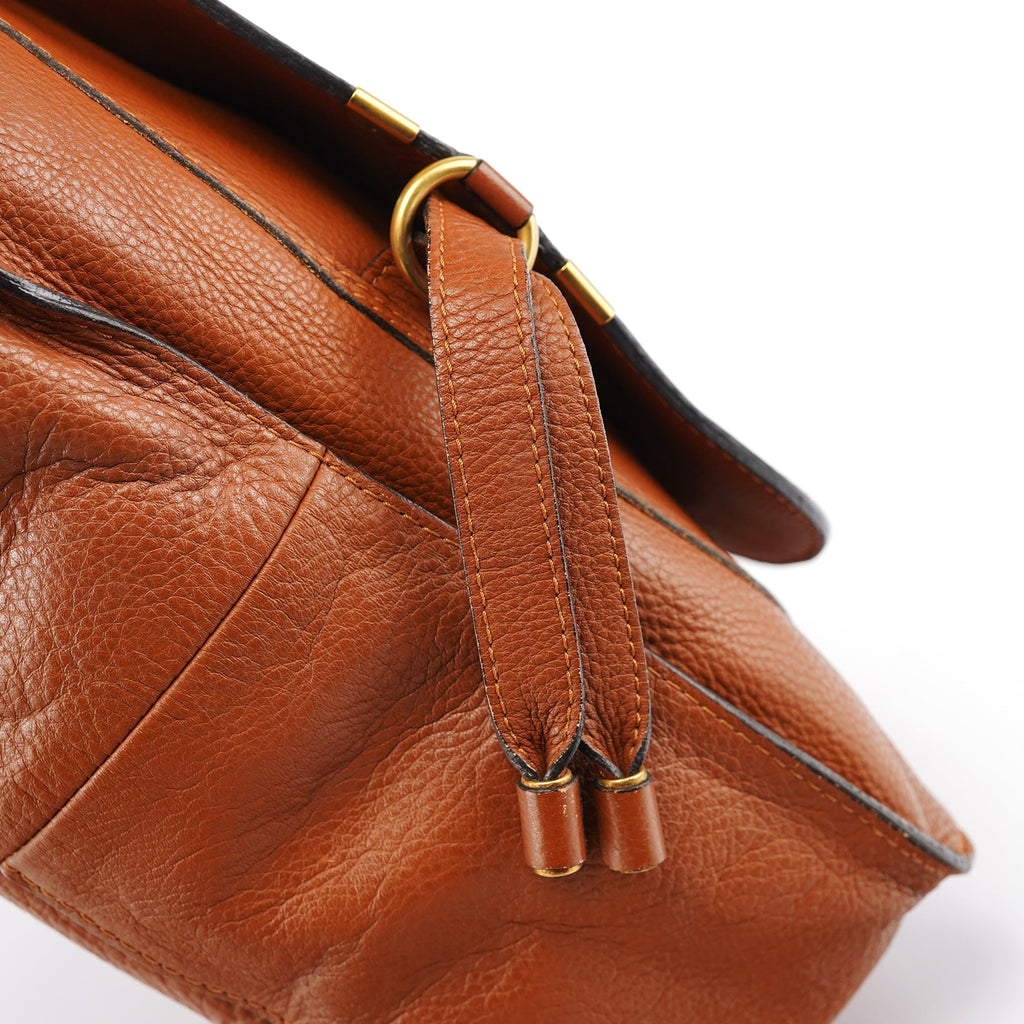 Brown Leather Marcie 2-Way Bag