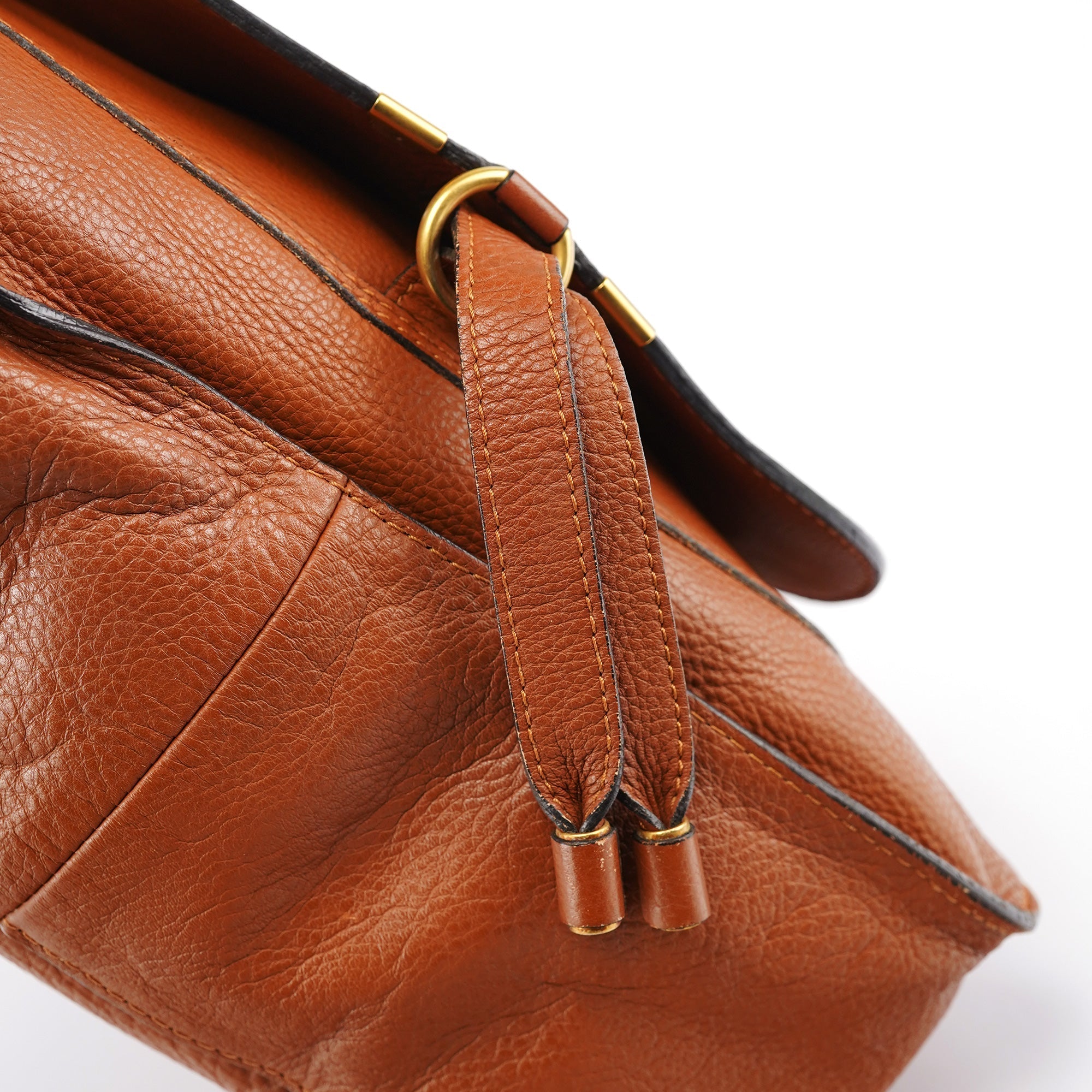 Brown Leather Marcie 2-Way Bag