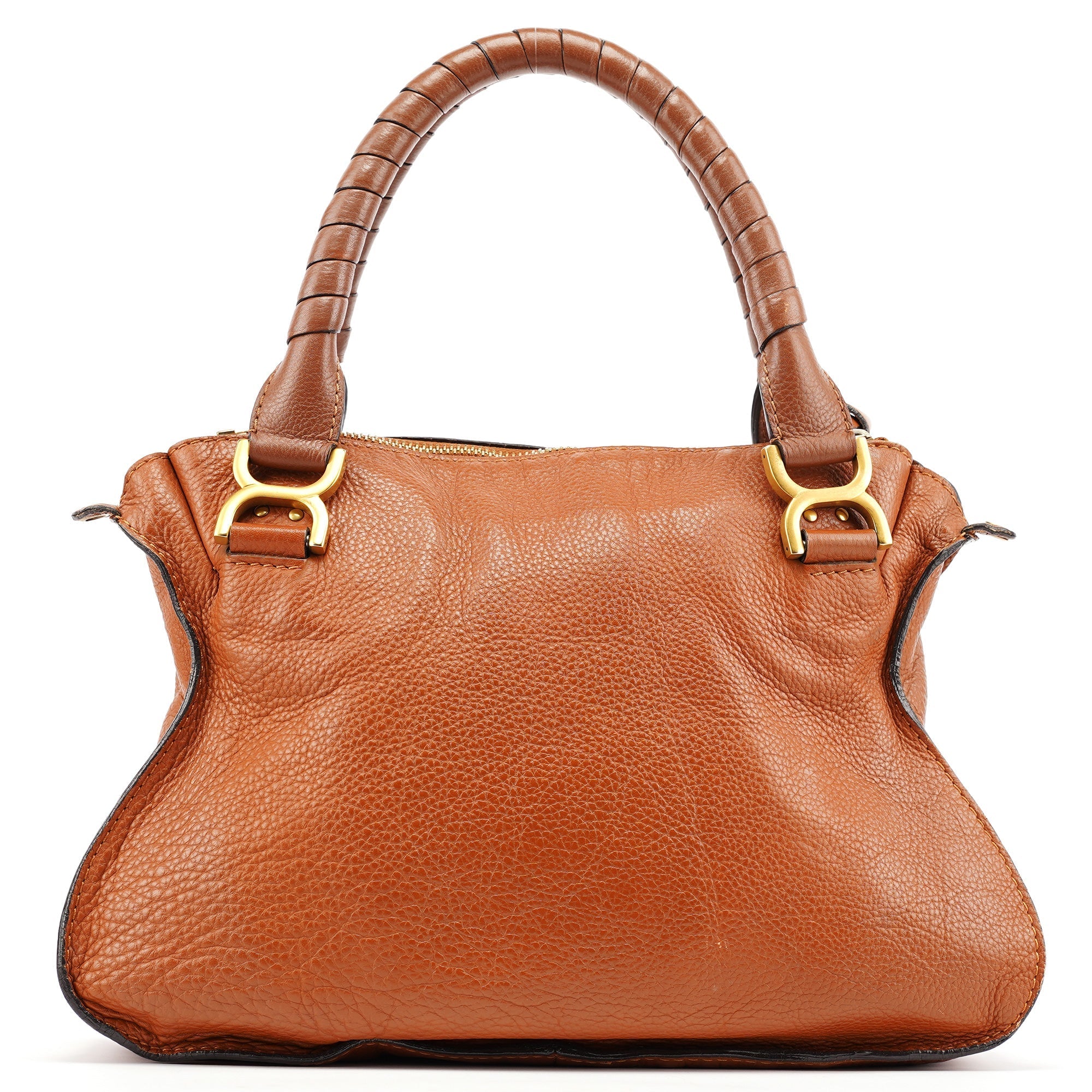 Brown Leather Marcie 2-Way Bag