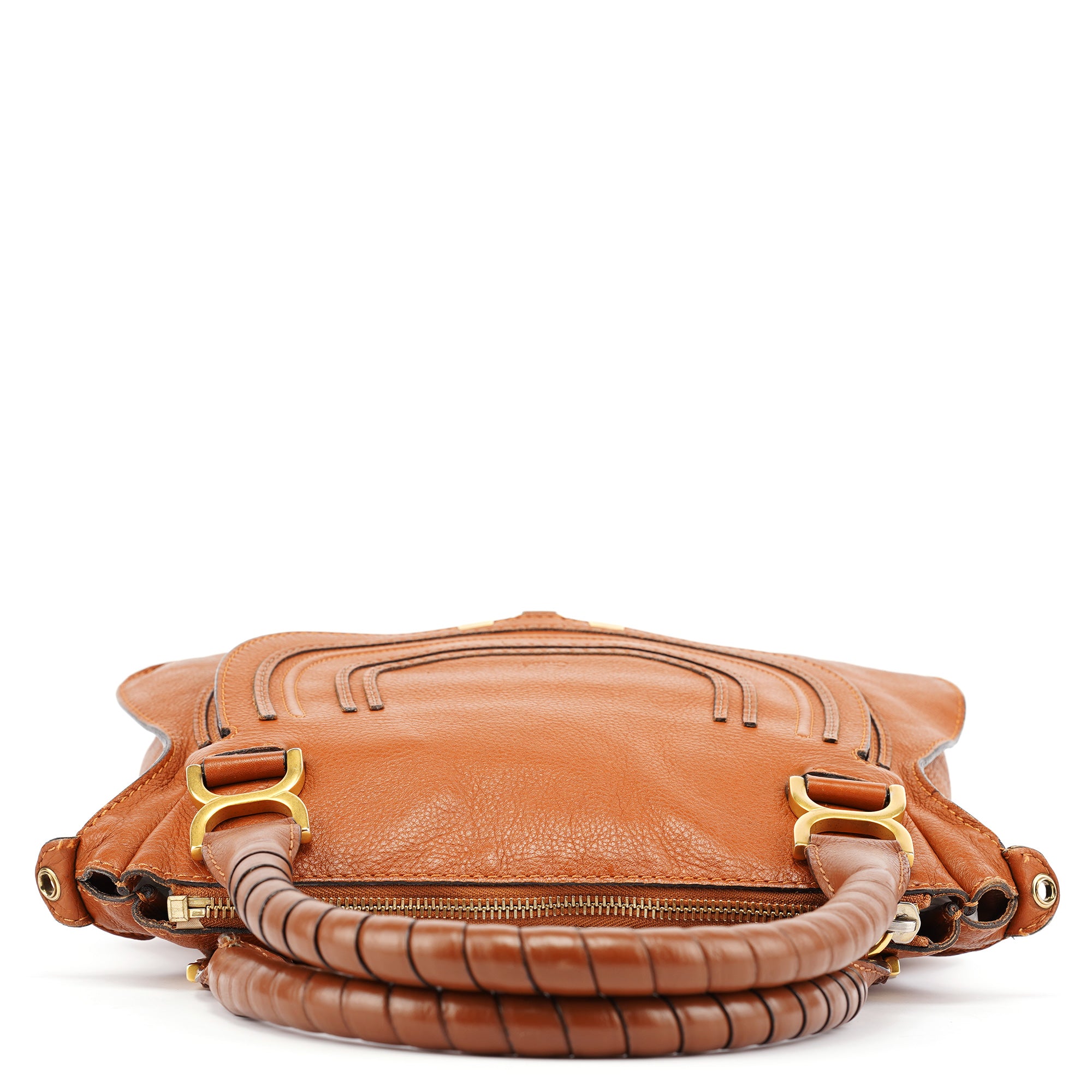 Brown Leather Marcie 2-Way Bag