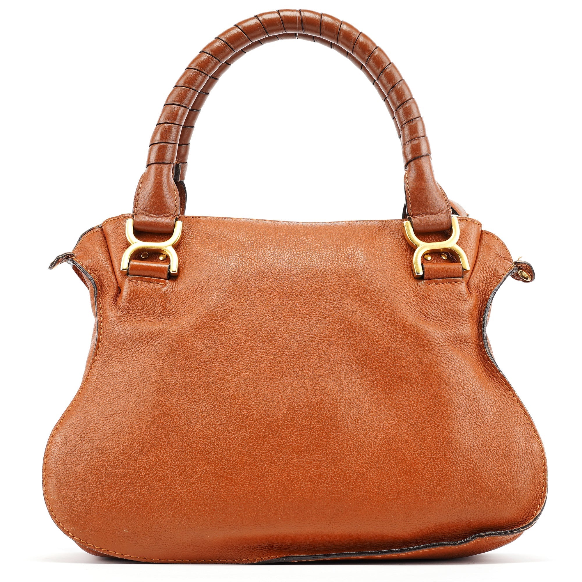 Brown Leather Marcie 2-Way Bag