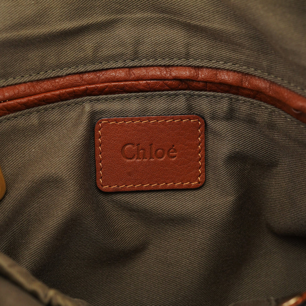 Brown Leather Marcie 2-Way Bag