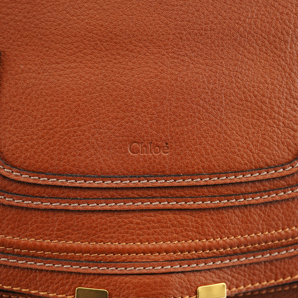 Brown Leather Marcie 2-Way Bag