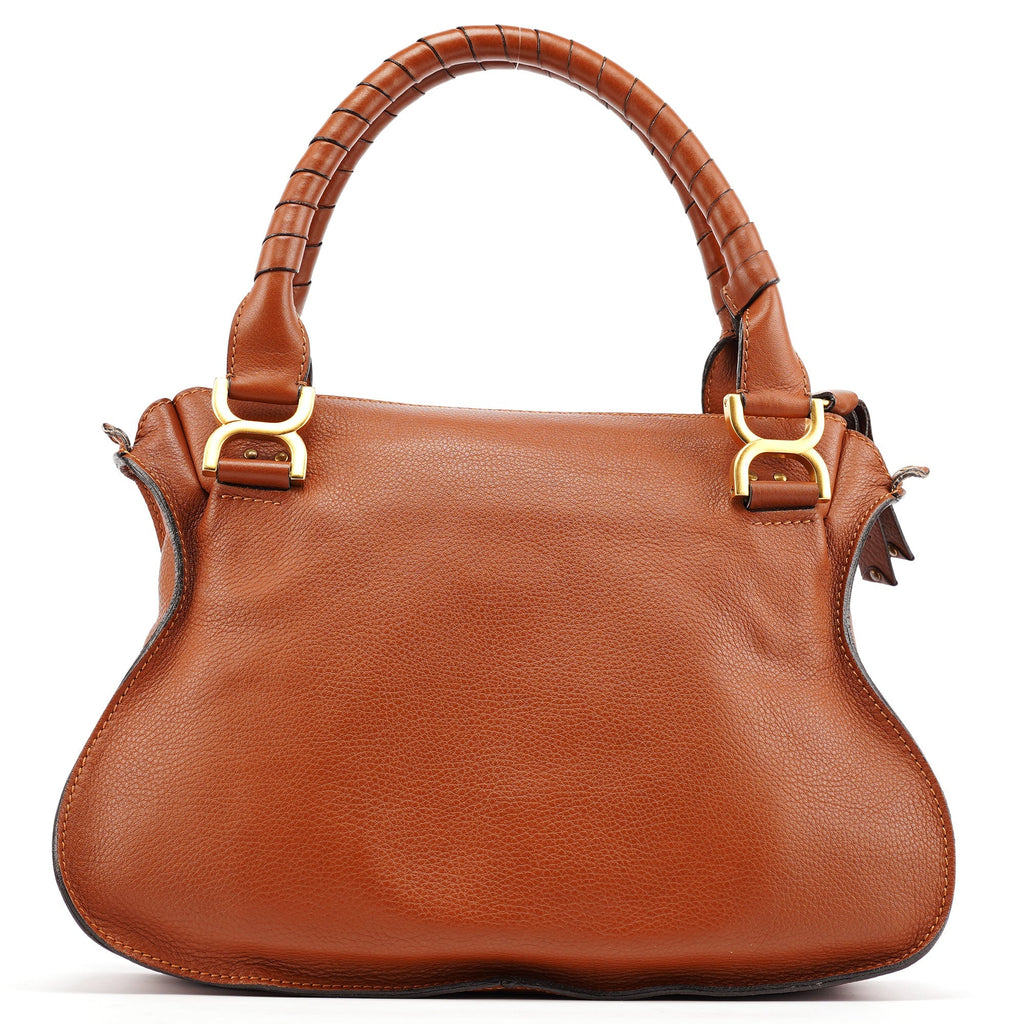 Brown Leather Marcie 2-Way Bag