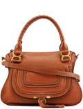 Brown Leather Marcie 2-Way Bag