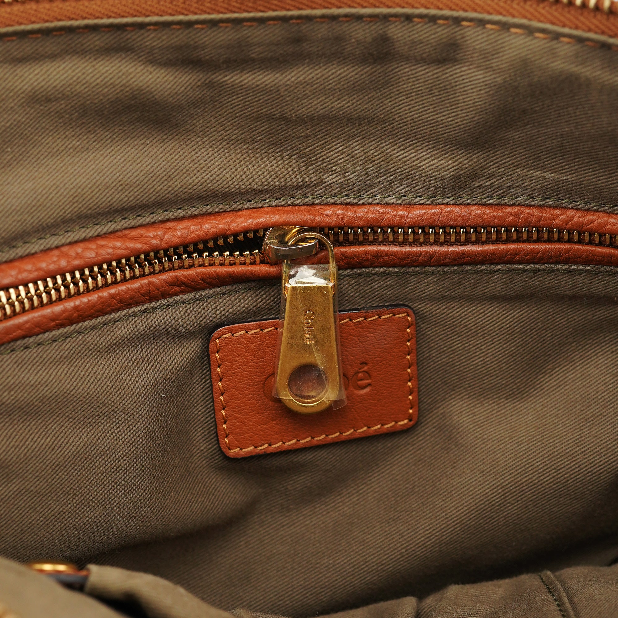 Brown Leather Marcie 2-Way Bag