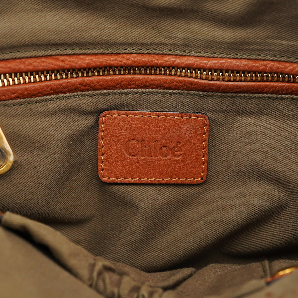 Brown Leather Marcie 2-Way Bag