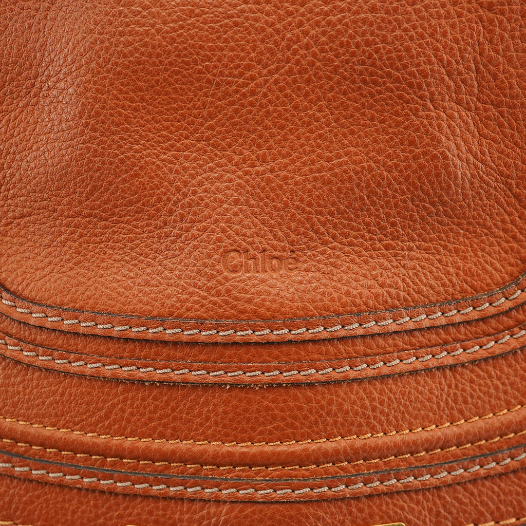 Brown Leather Marcie 2-Way Bag