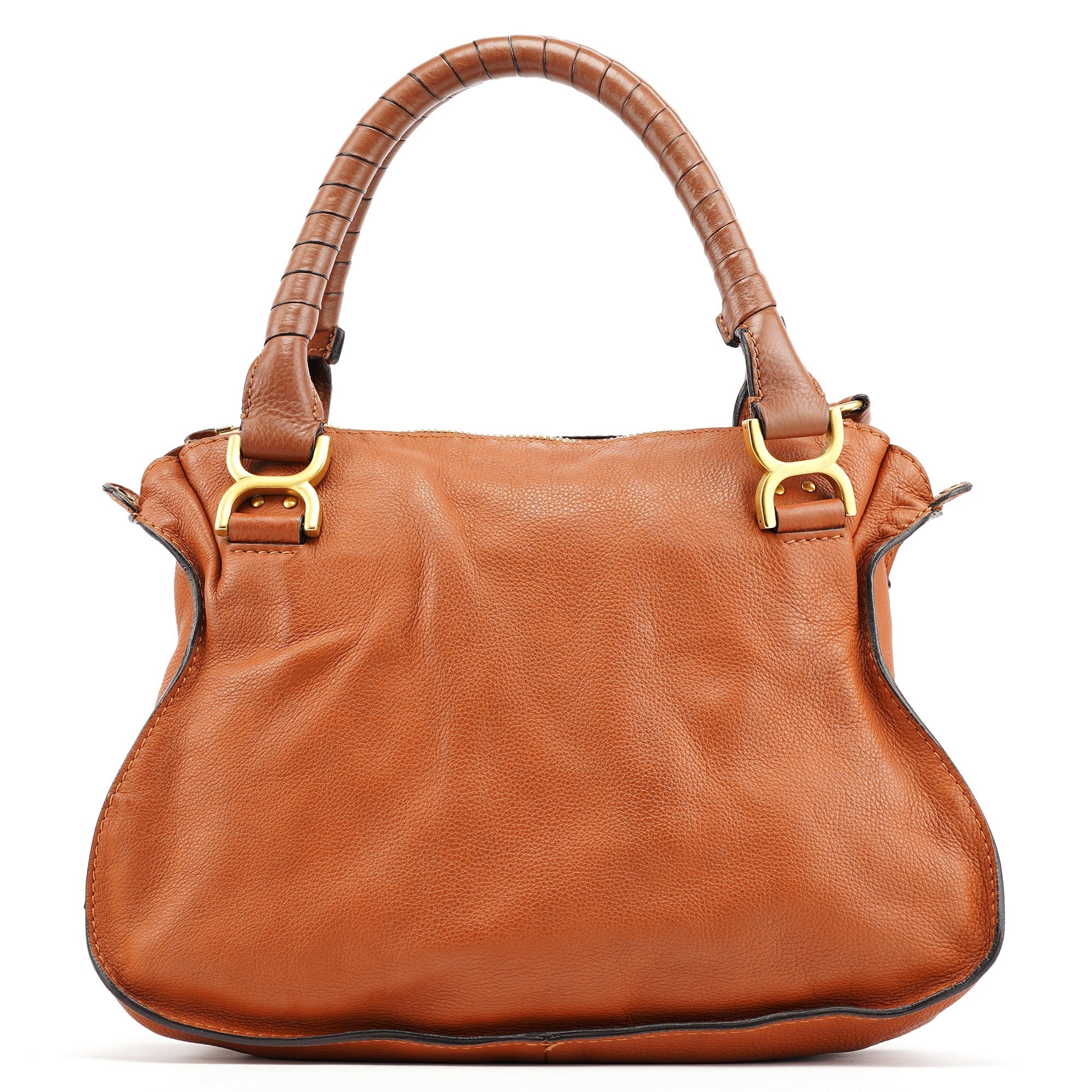 Brown Leather Marcie 2-Way Bag