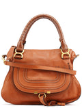 Brown Leather Marcie 2-Way Bag