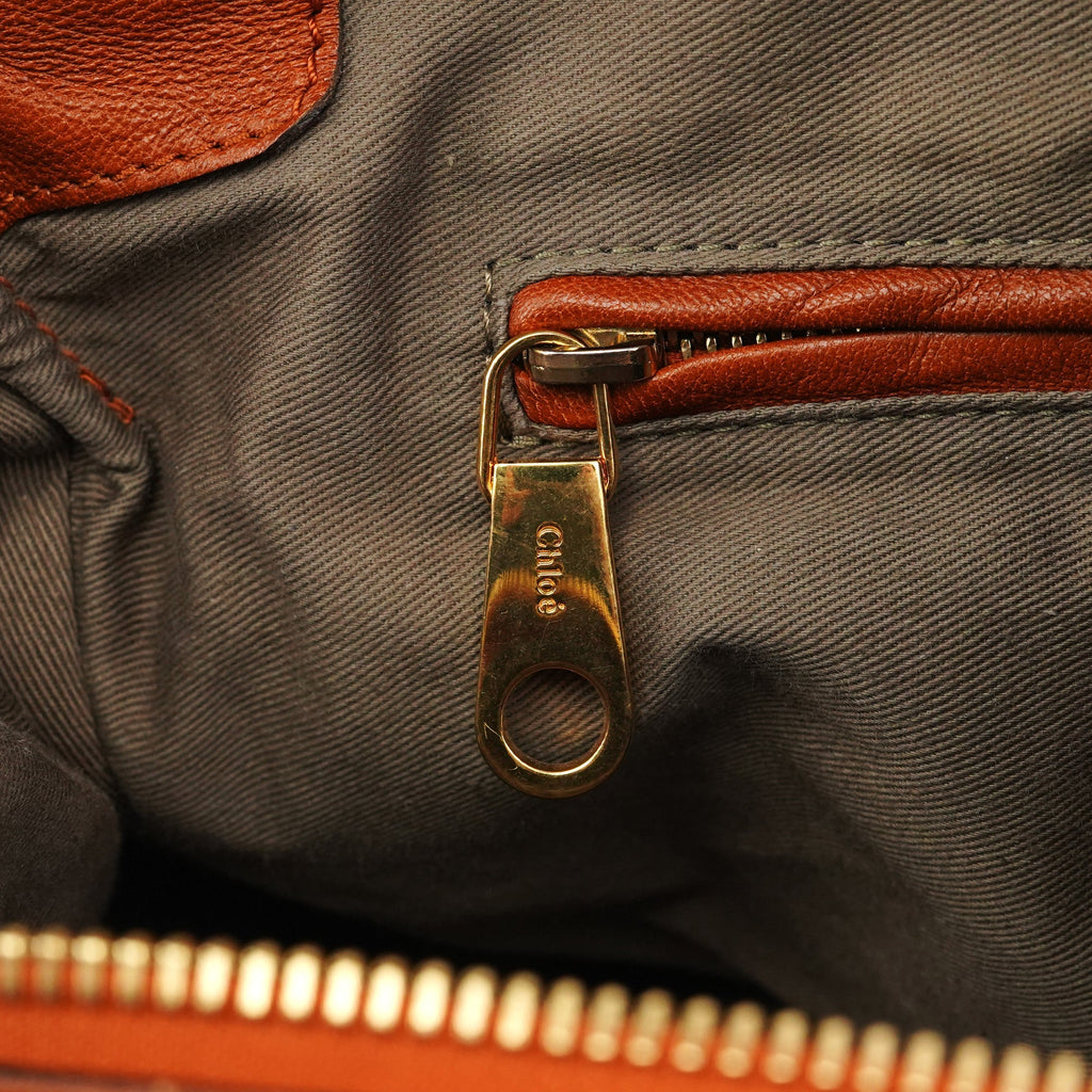 Brown Leather Marcie Pocket 2-Way Bag