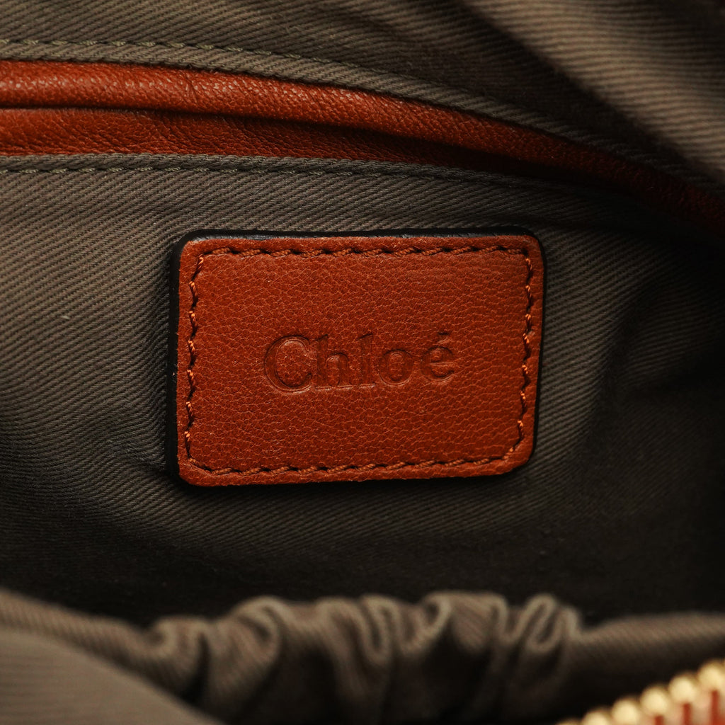 Brown Leather Marcie Pocket 2-Way Bag