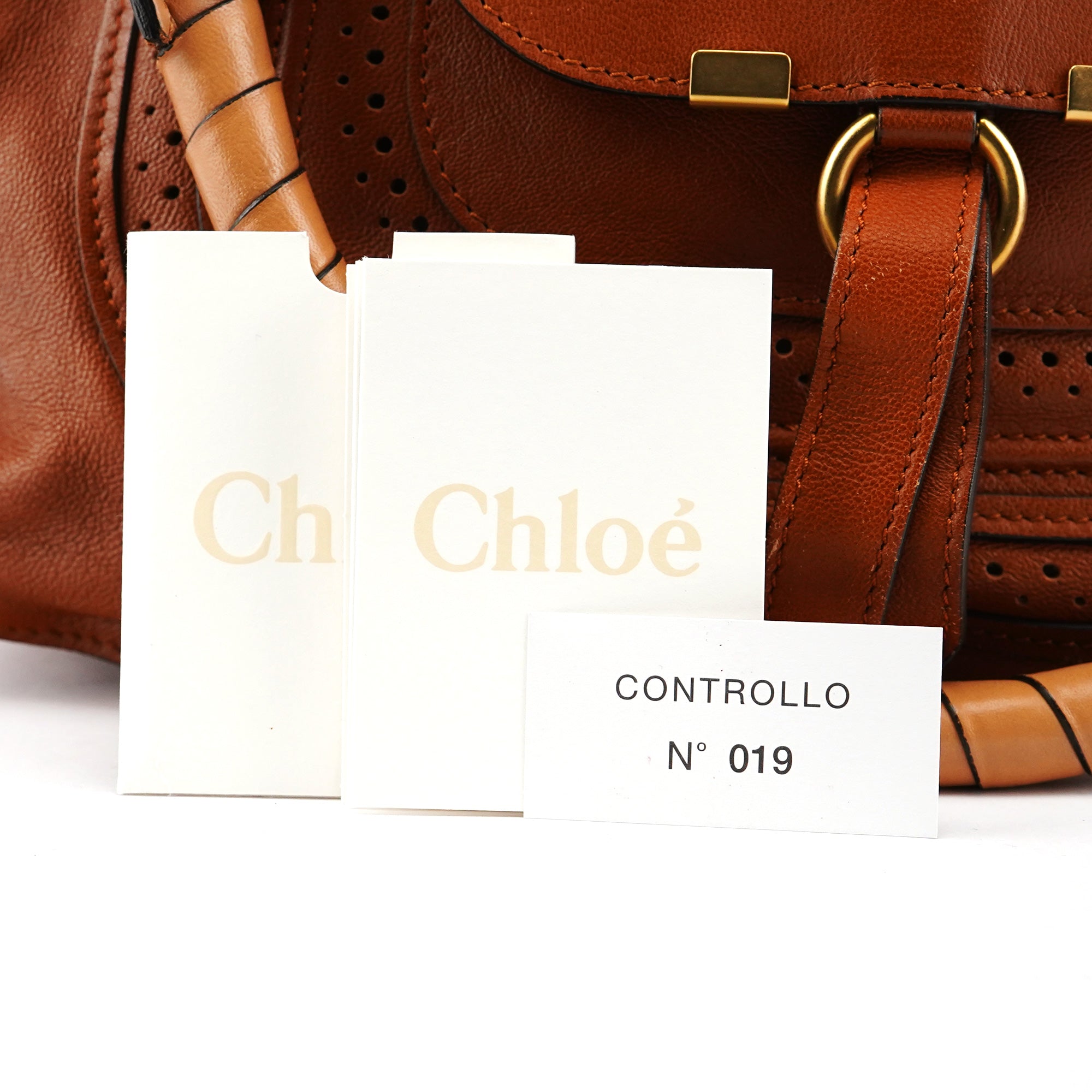 Brown Leather Marcie Pocket 2-Way Bag