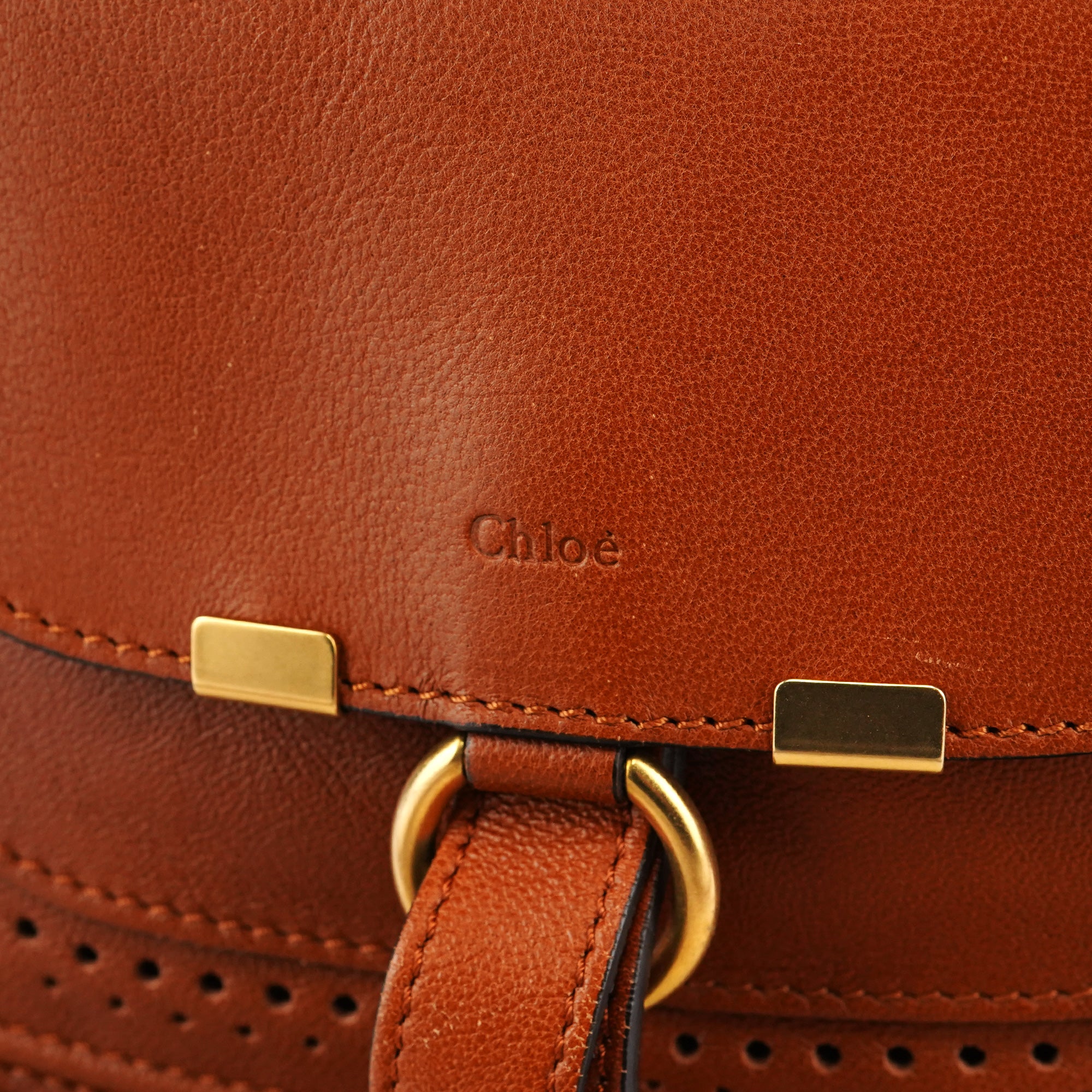 Brown Leather Marcie Pocket 2-Way Bag