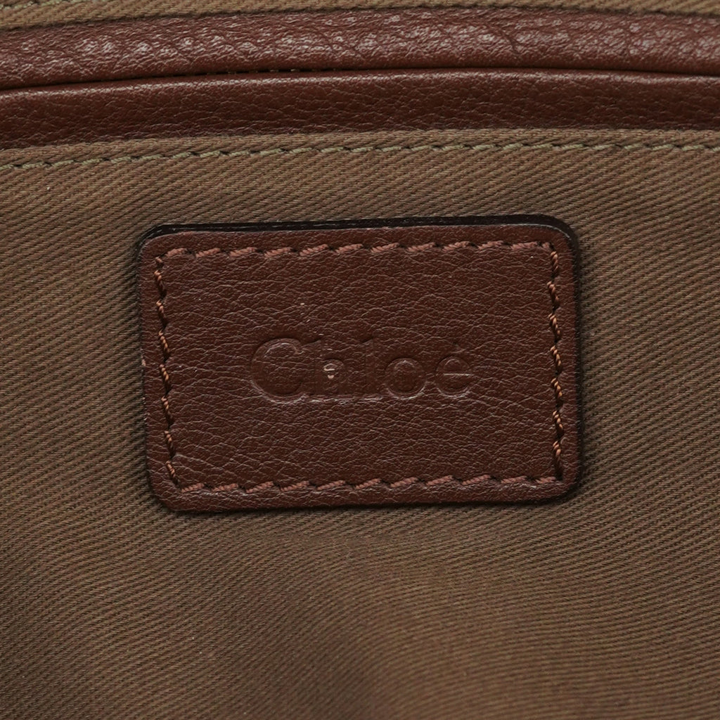 Brown Leather Marcie Tote Bag