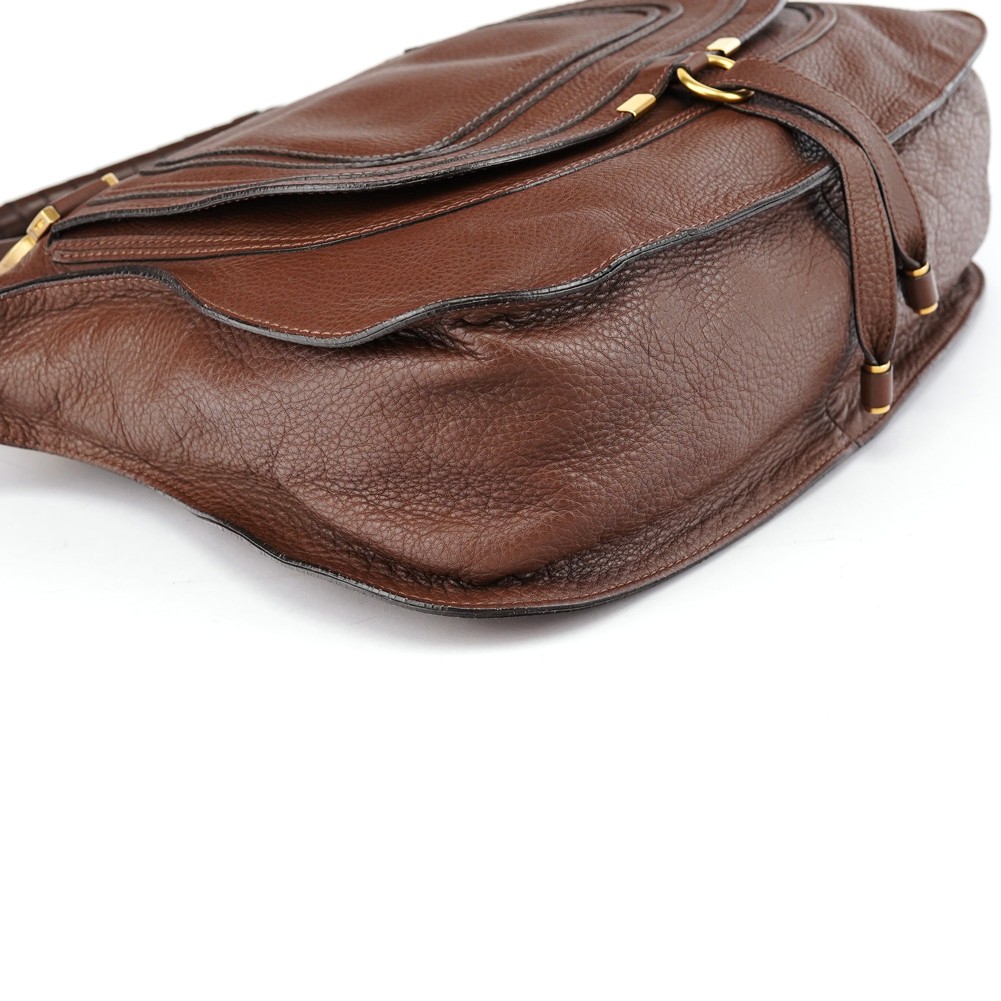 Brown Leather Marcie Tote Bag