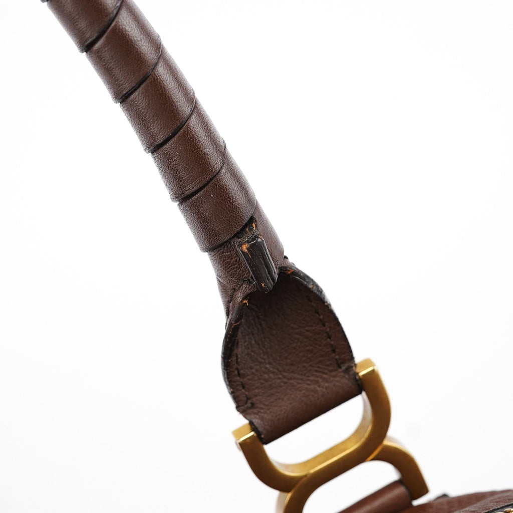Brown Leather Marcie Tote Bag